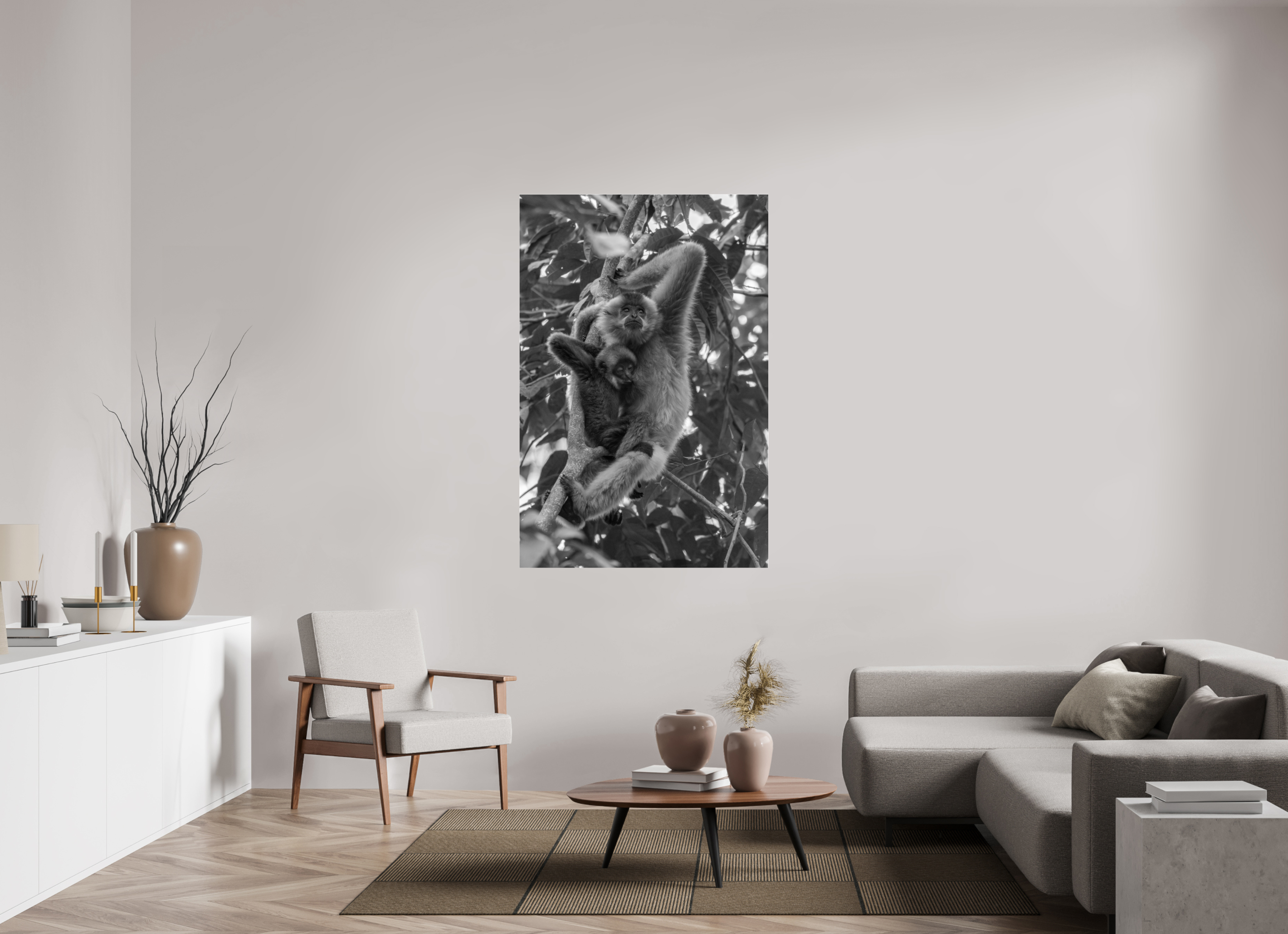 40 x 60″, acrylic Holding On