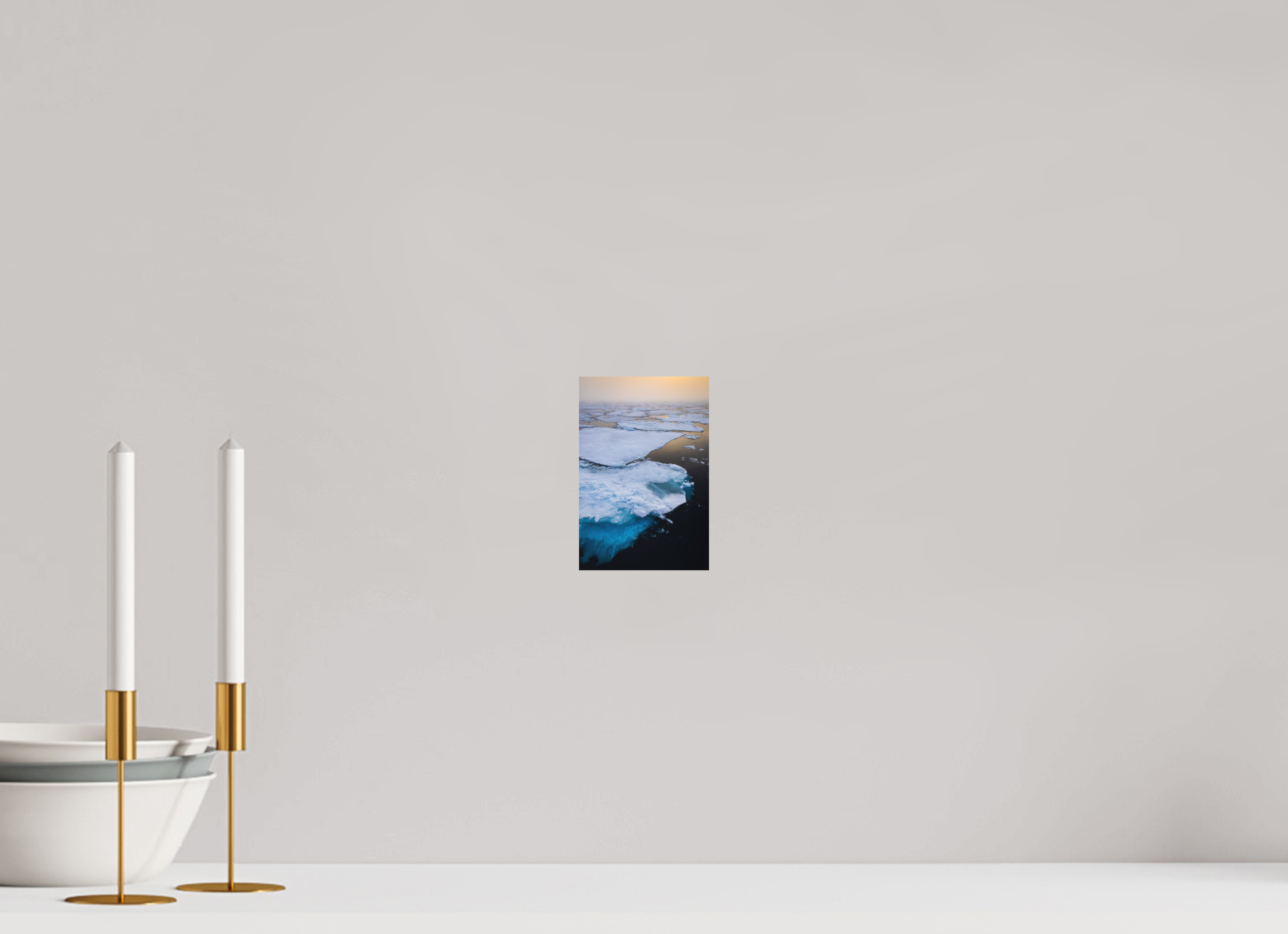 4 x 6″, Metal ARCTIC DRIFT