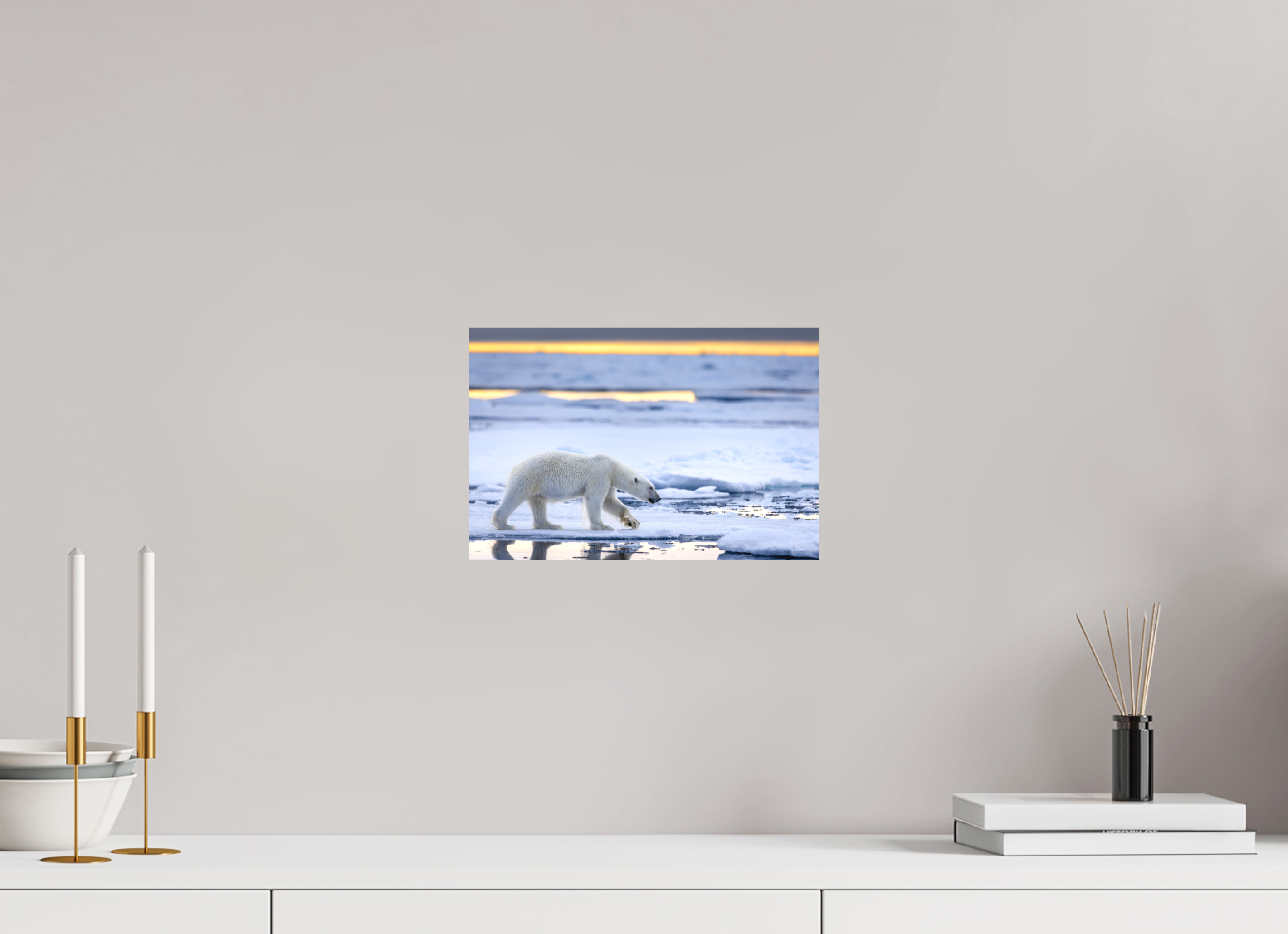 12 x 8″, Metal FIRST ICE