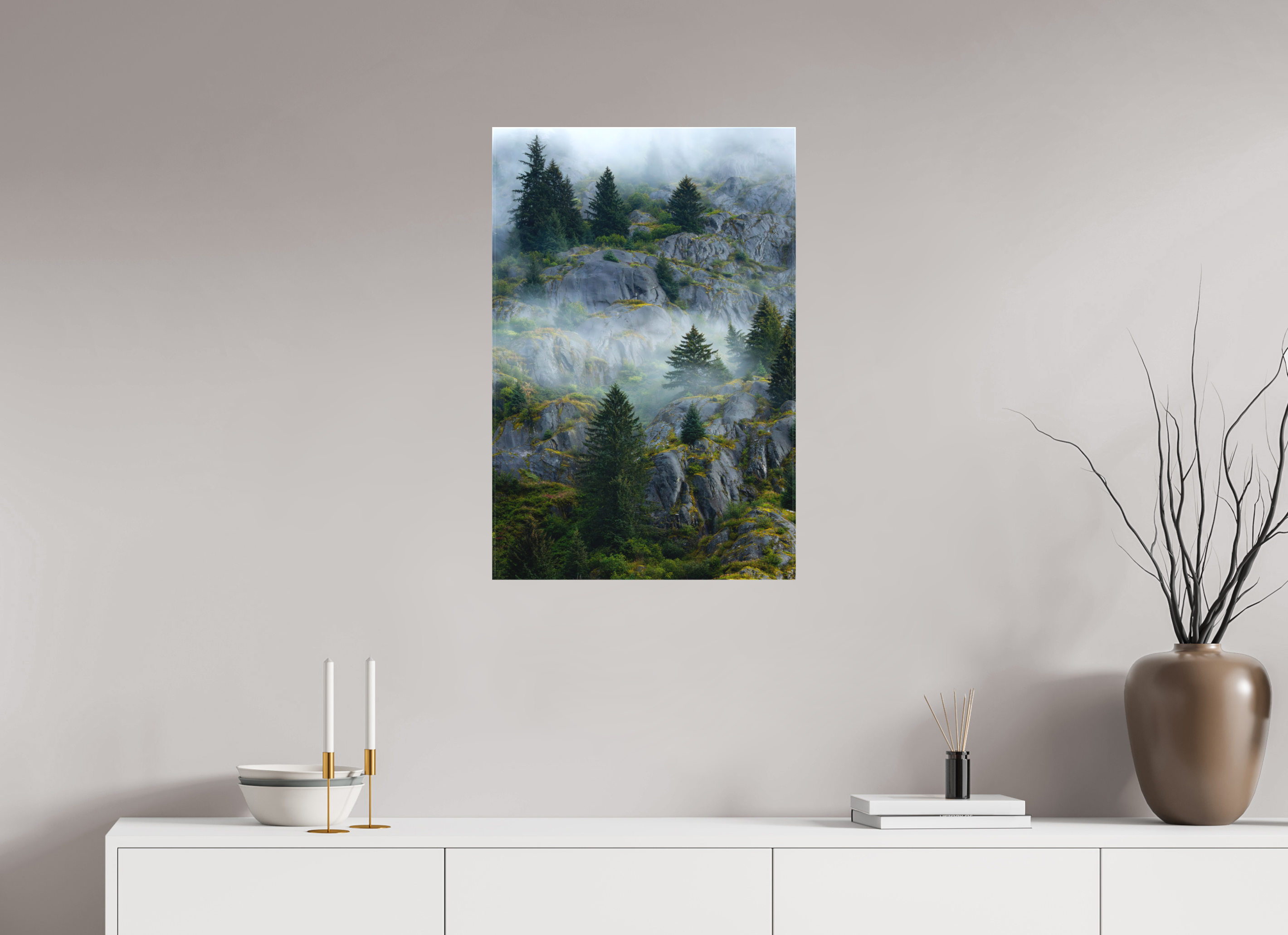 20 x 30″, Canvas Cloud forest