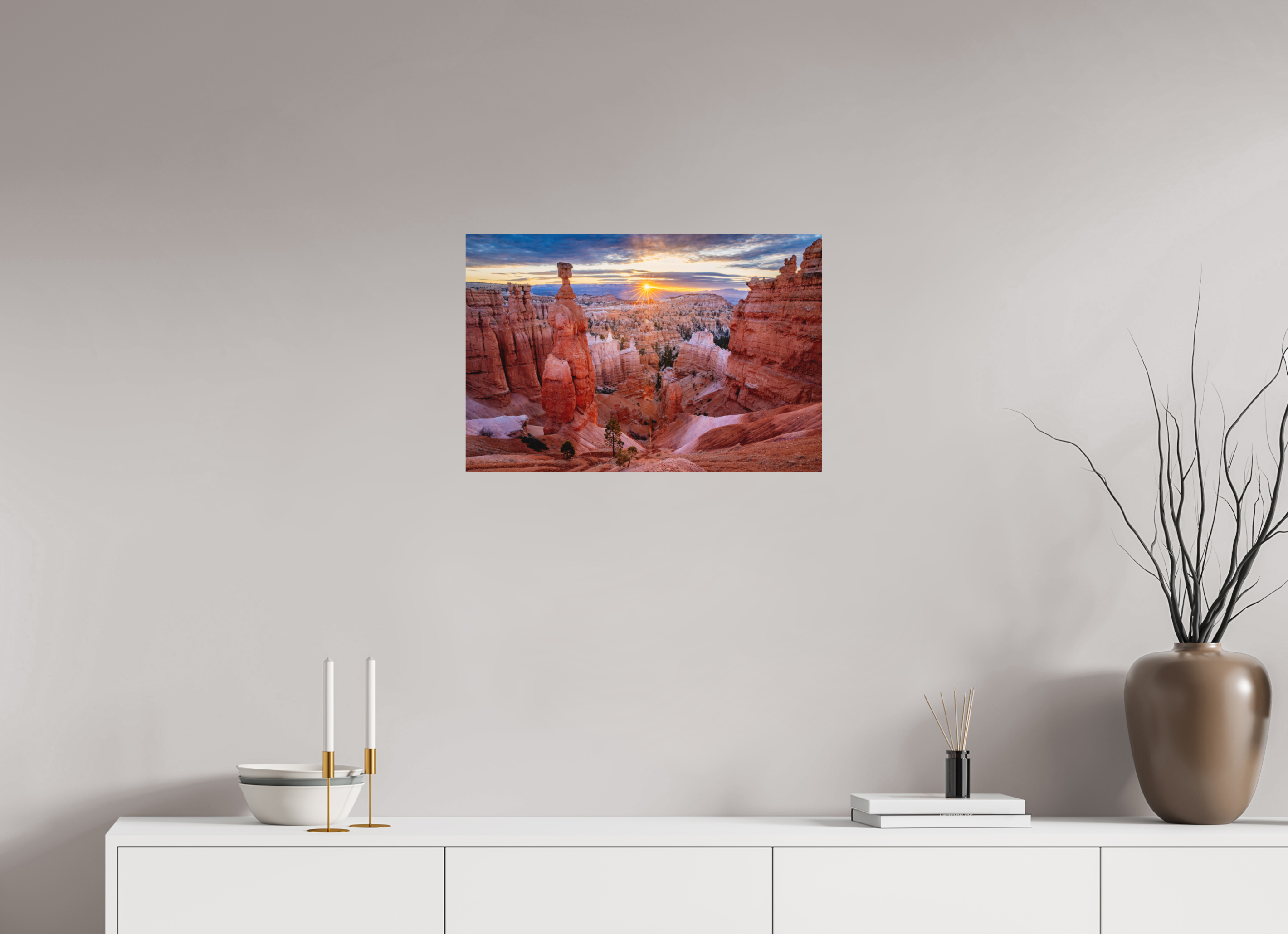 24 x 16″, Metal BRYCE SUNRISE