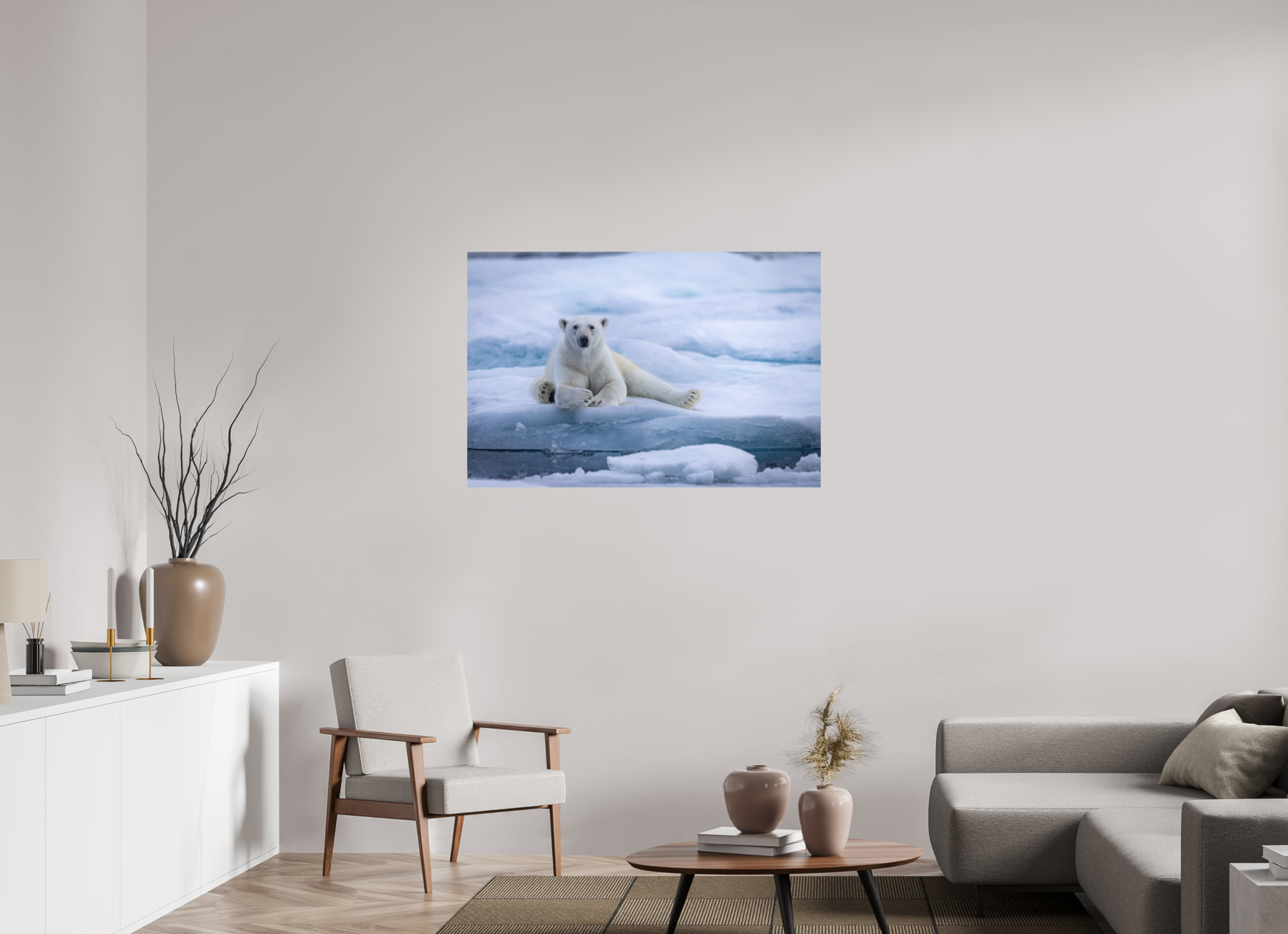 45 x 30″, Metal ICE THRONE