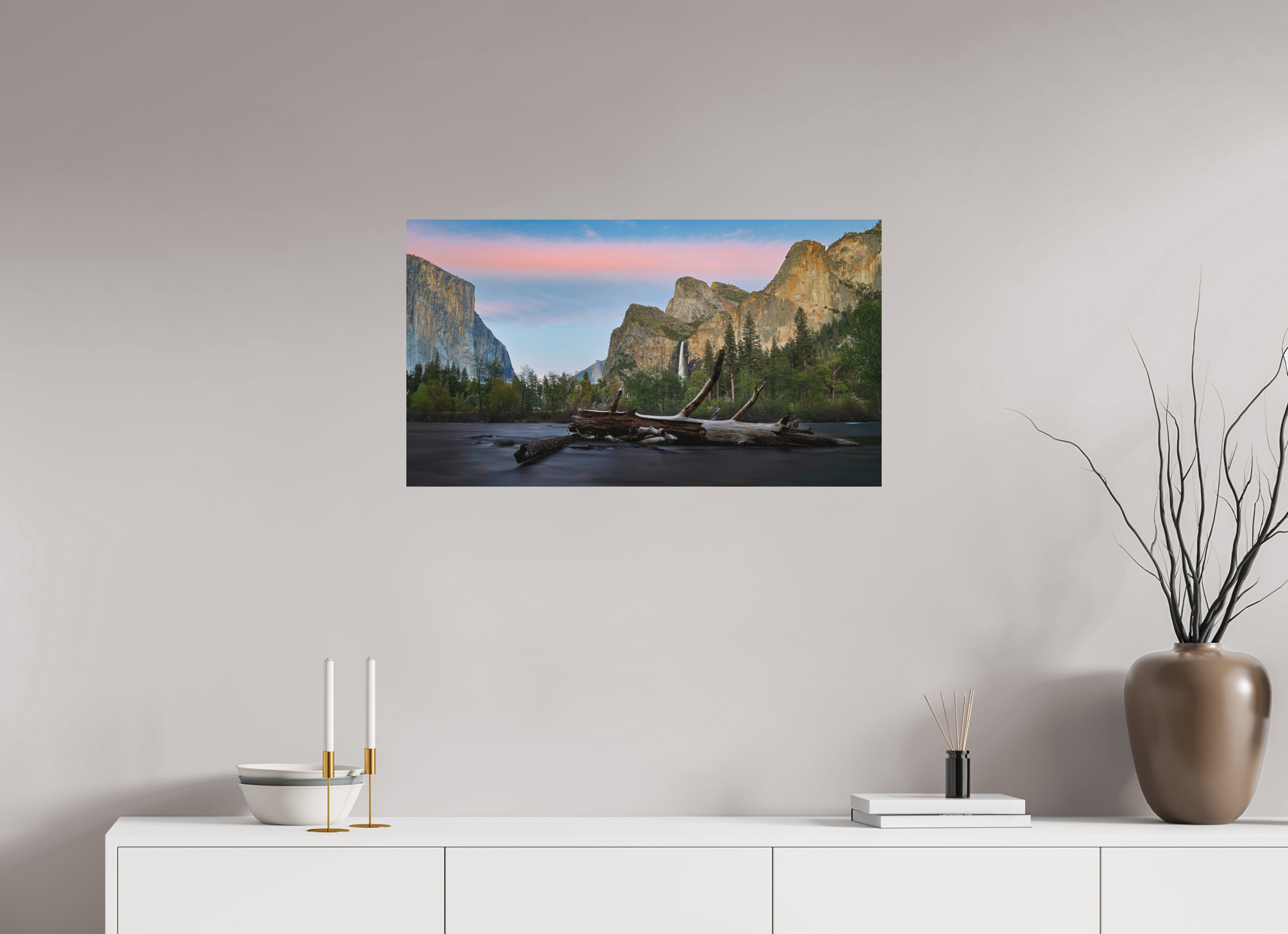 32 x 18″, Metal Spring In the Valley