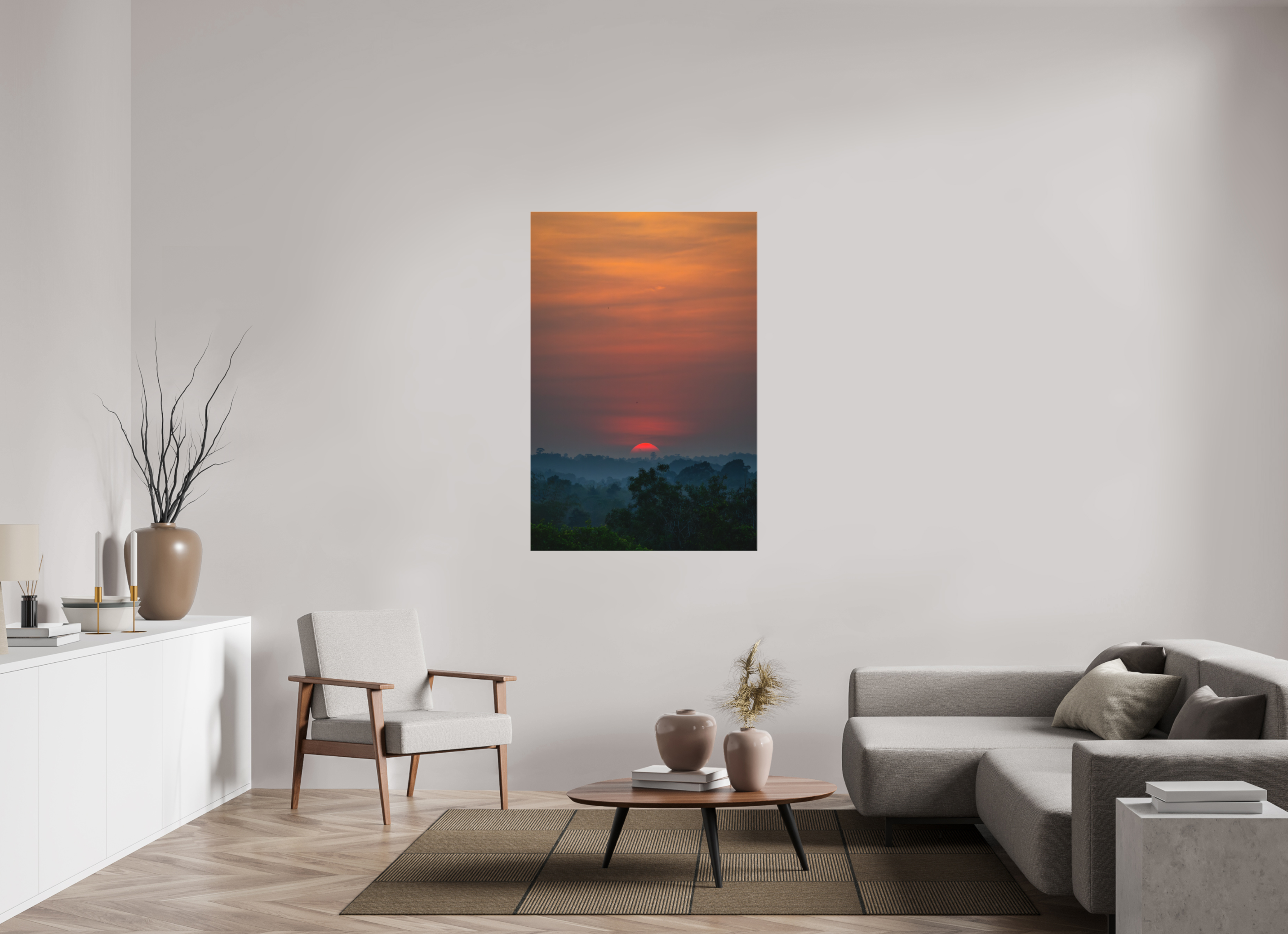 36 x 54″, Canvas Rainforest Dawn