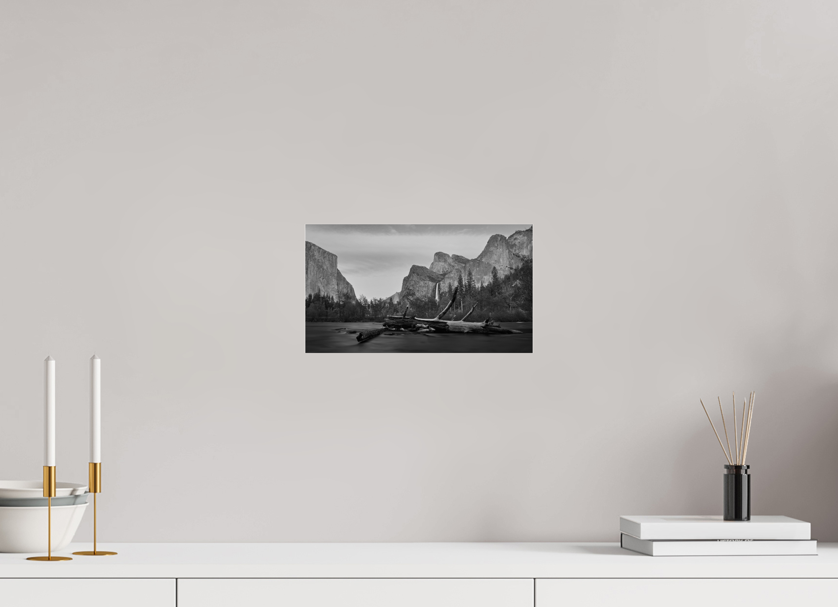 12 x 6.8″, acrylic Spring In the Valley