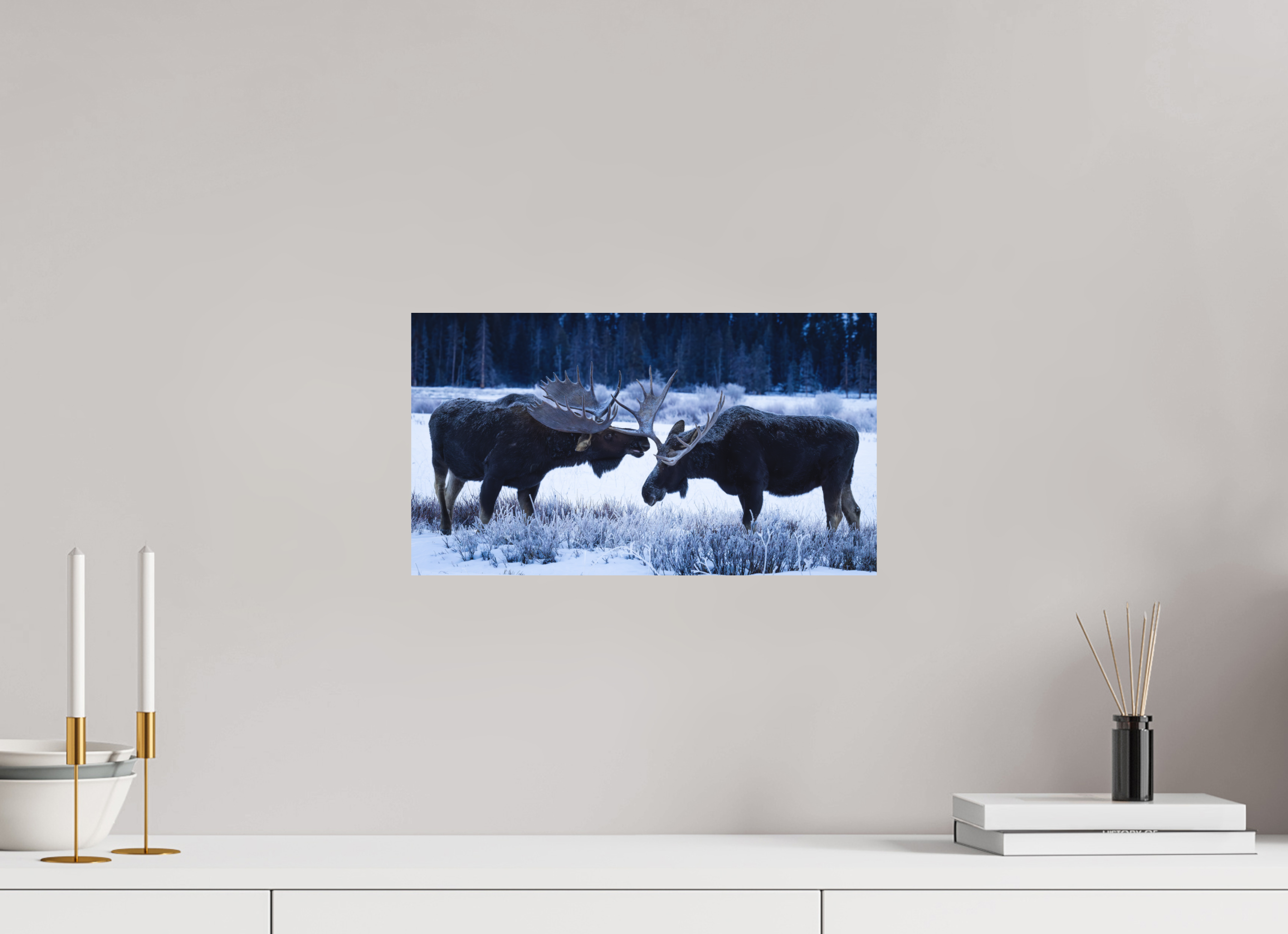 16 x 9″, Metal FROSTBOUND