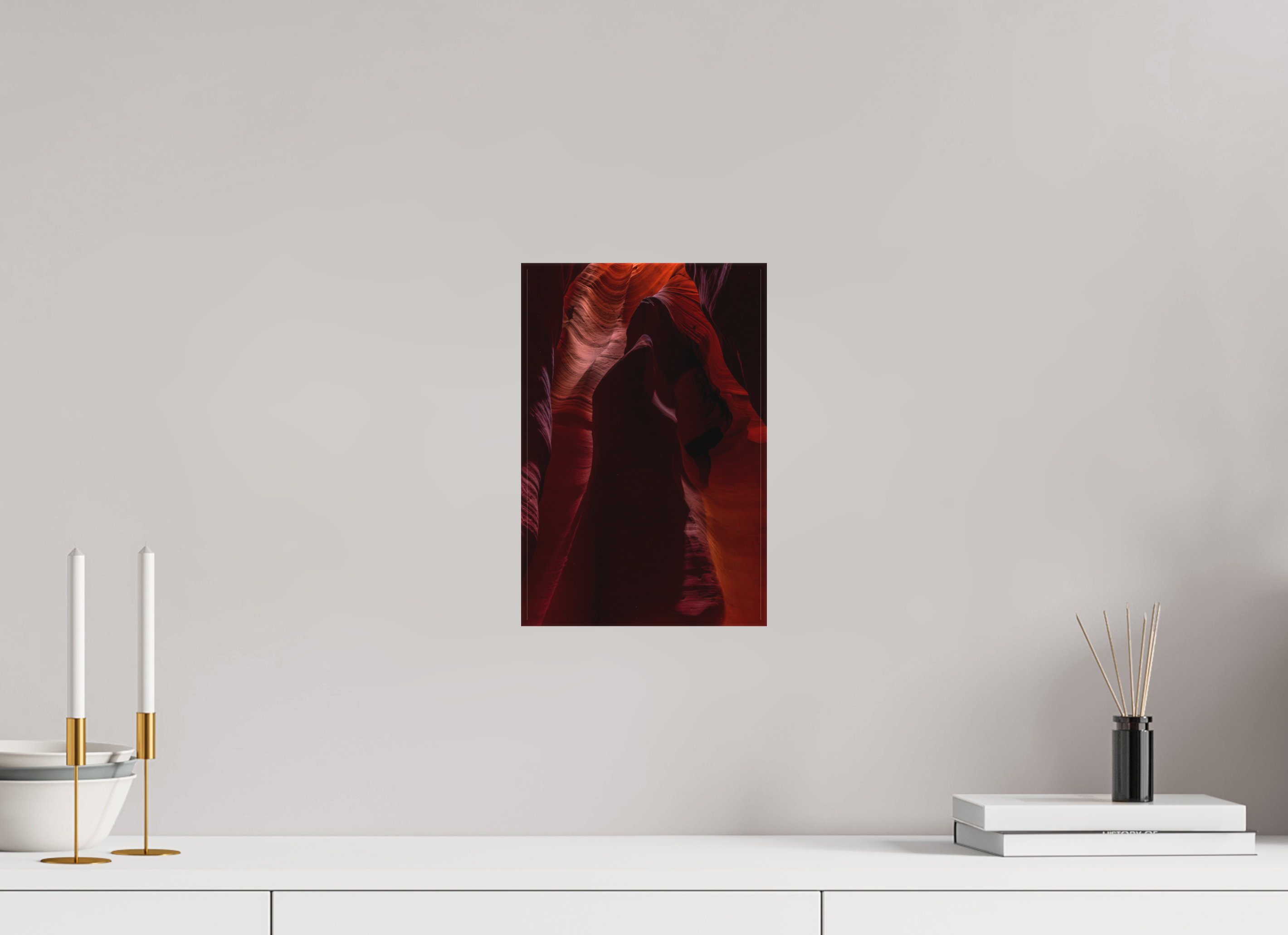 8 x 12″, Canvas Slot Canyon Glow – Antelope Canyon Fine Art Photography Print