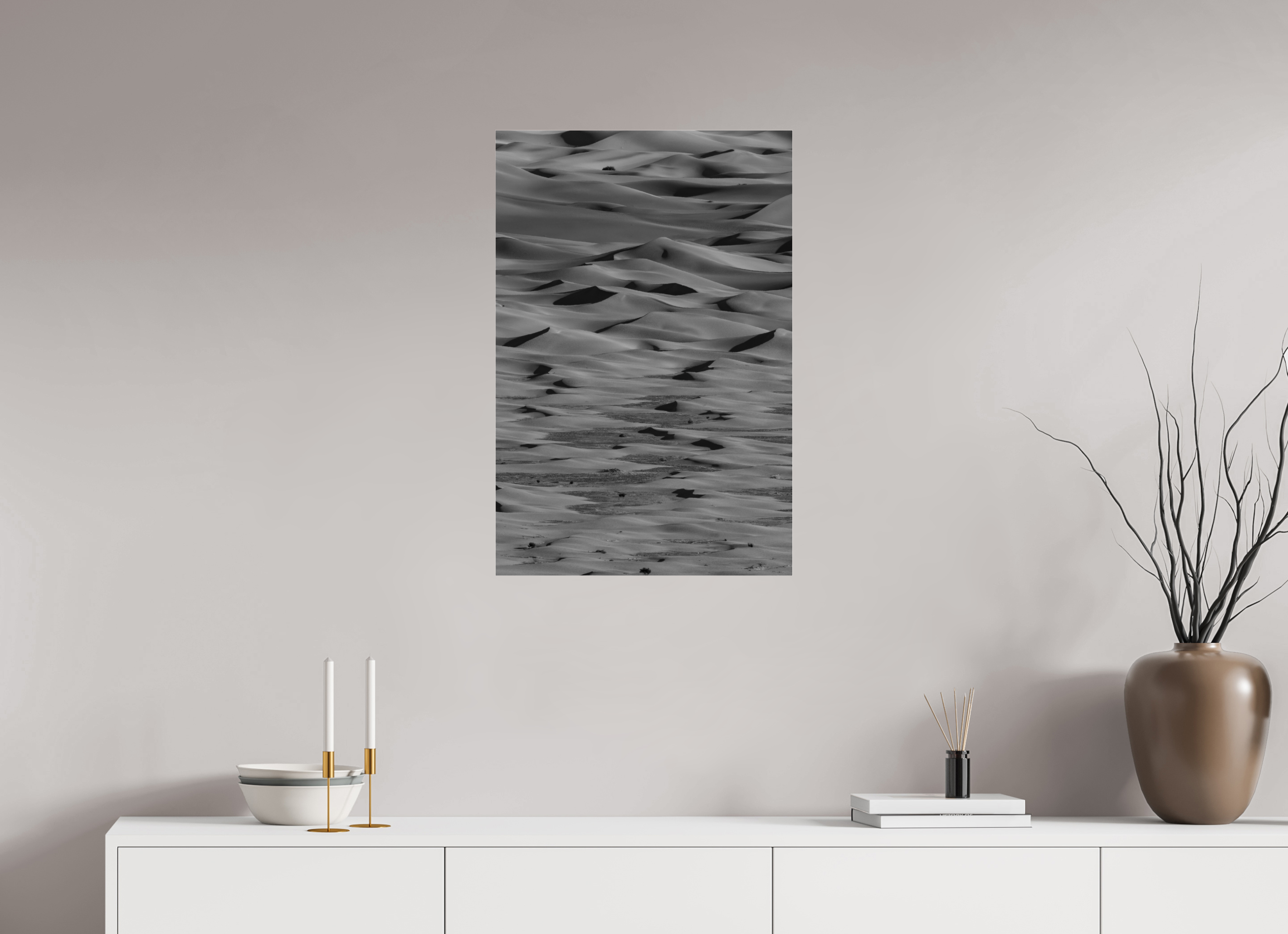 20 x 30″, acrylic DUNES AT DUSK