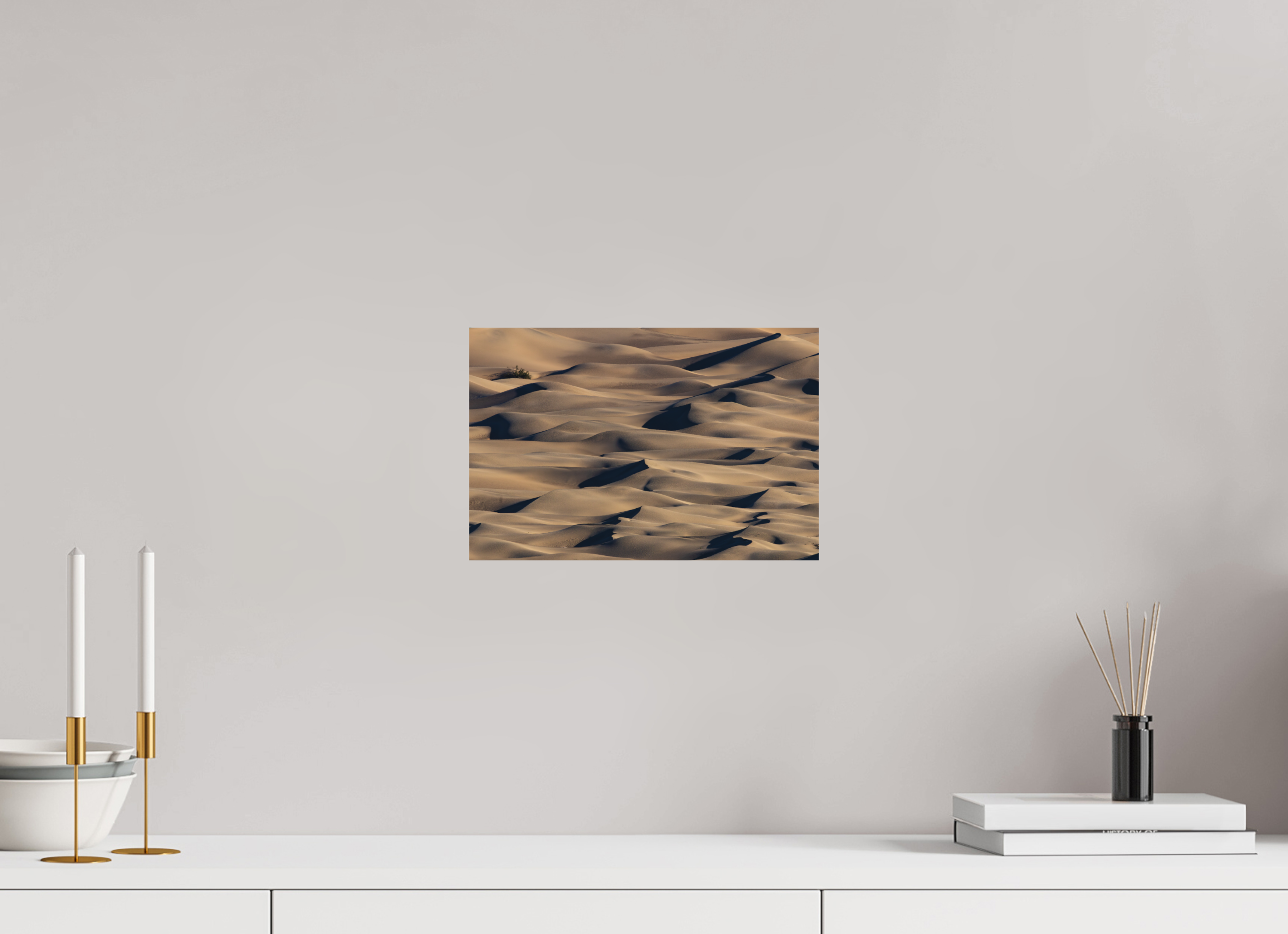 12 x 8″, Metal DUNE CURVES
