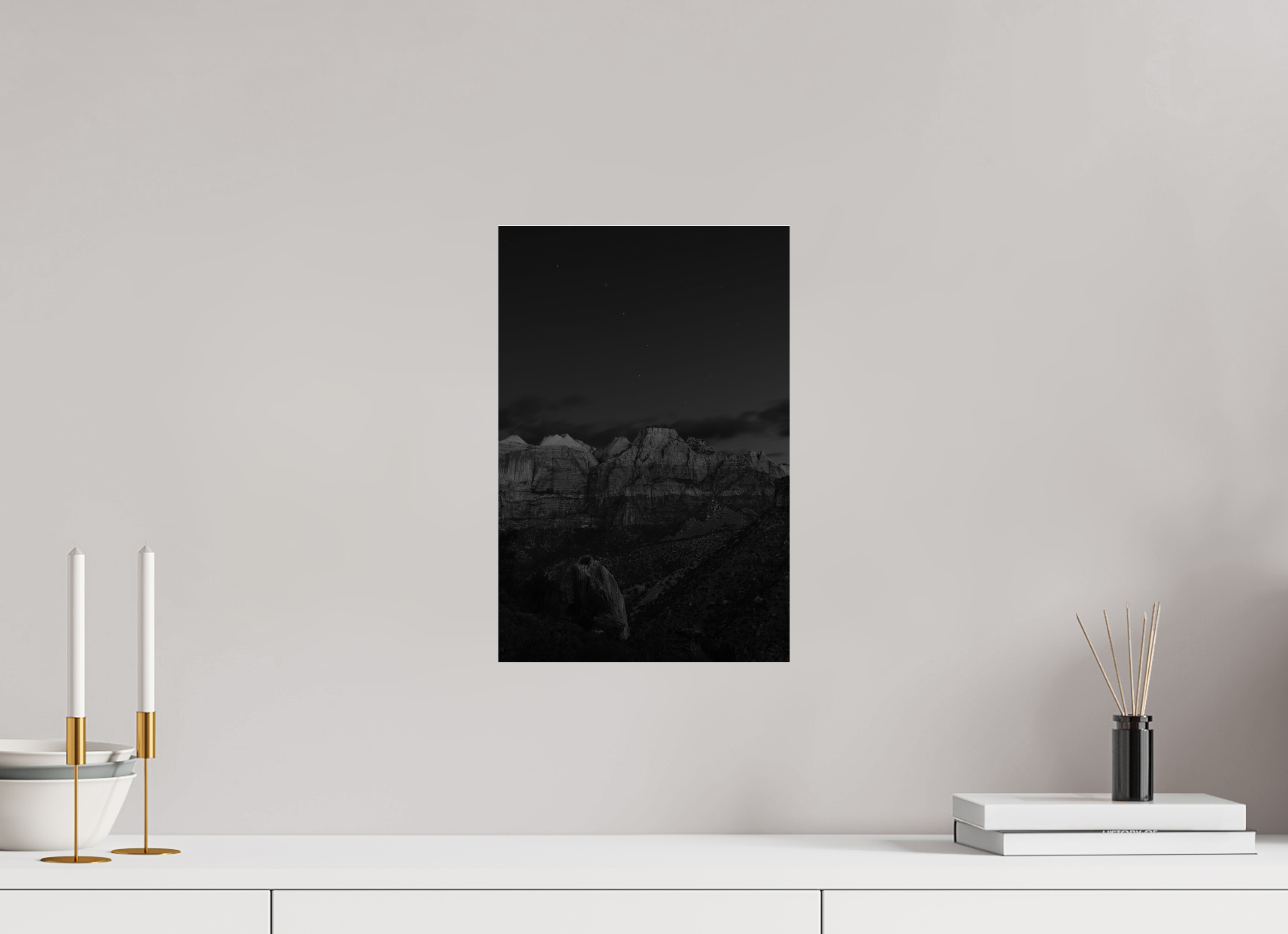 10 x 15″, acrylic Big Dipper