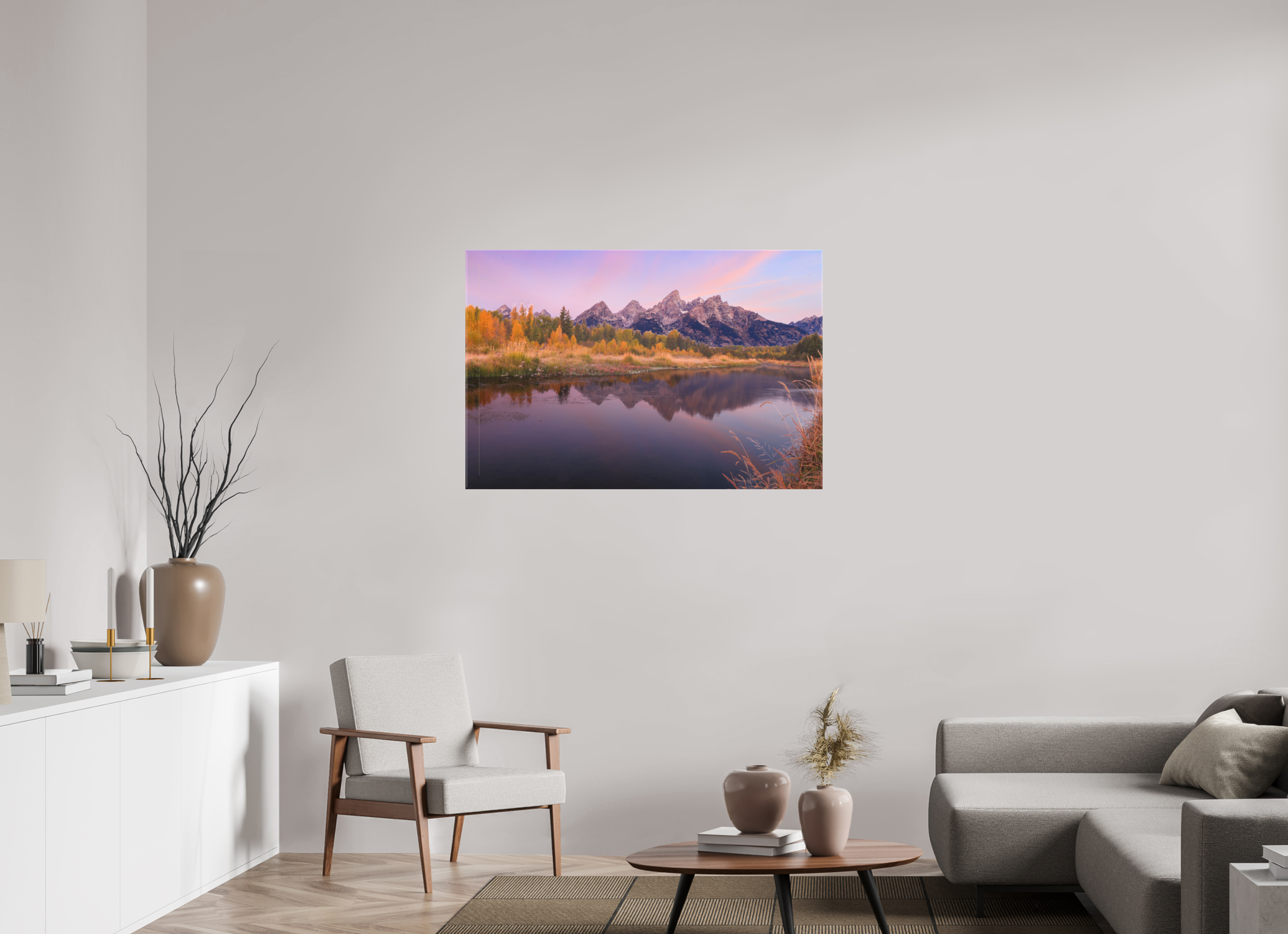 45 x 30″, Canvas TETON SUNRISE
