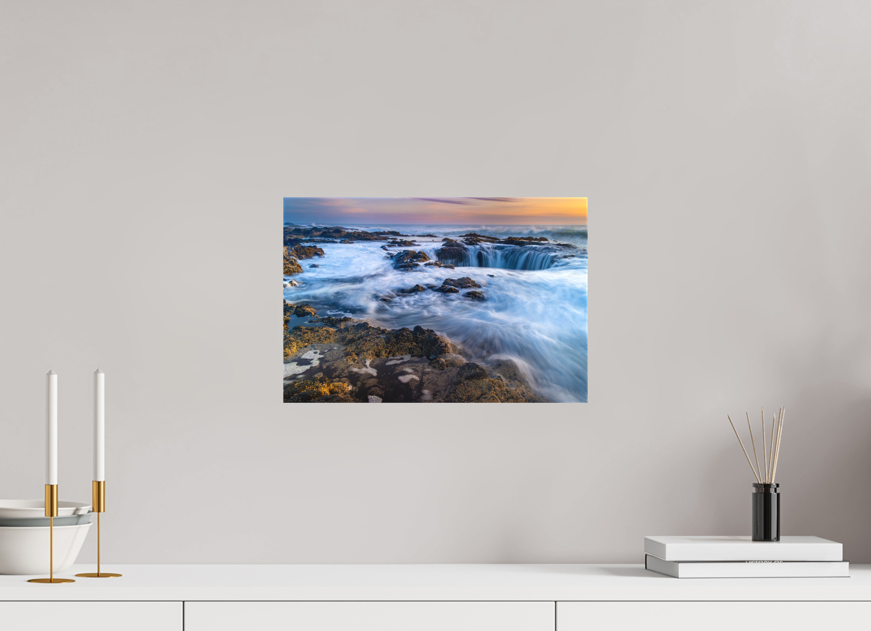15 x 10″, Canvas Thor's Well