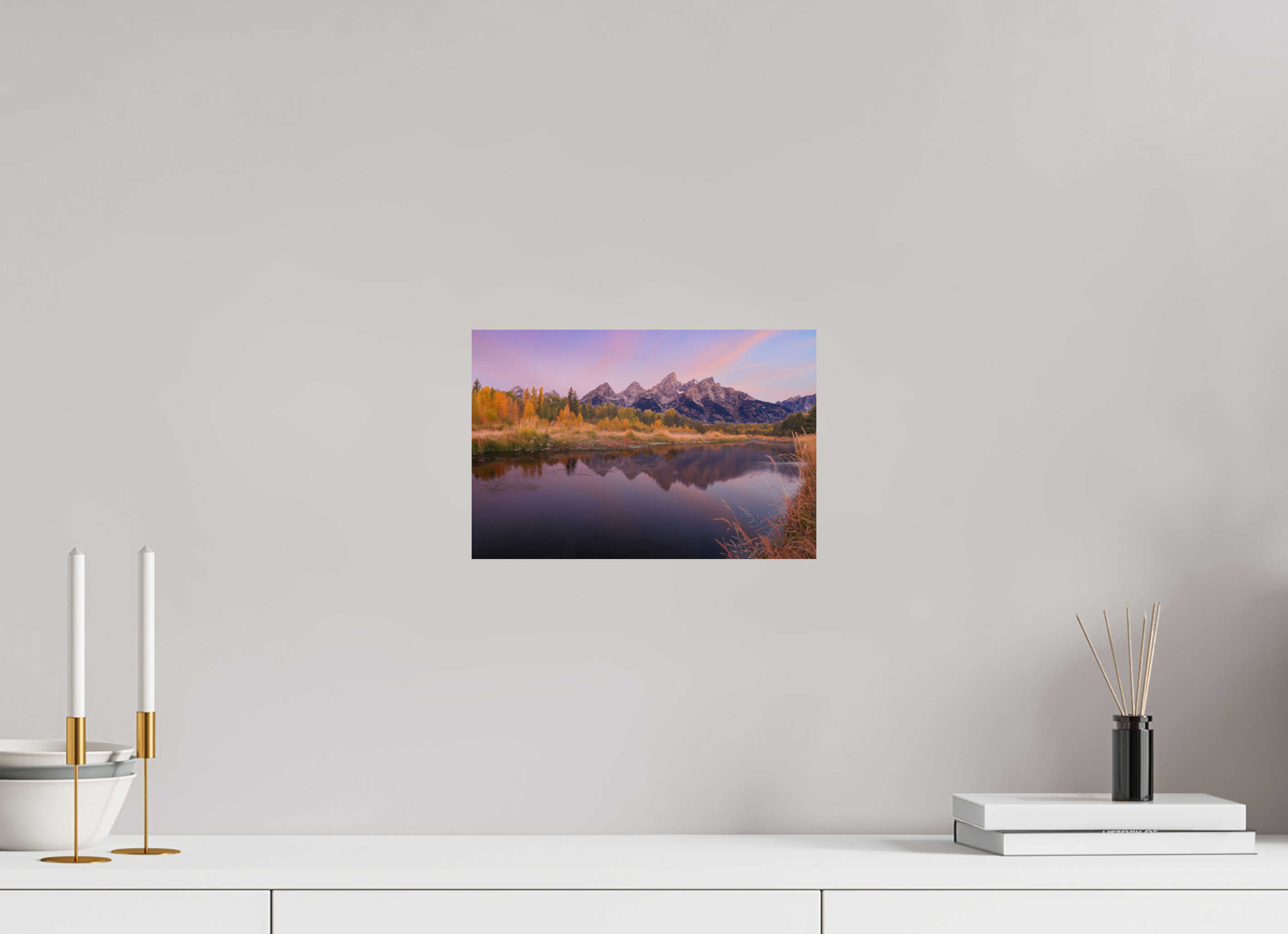 12 x 8″, Fine Art prints TETON SUNRISE