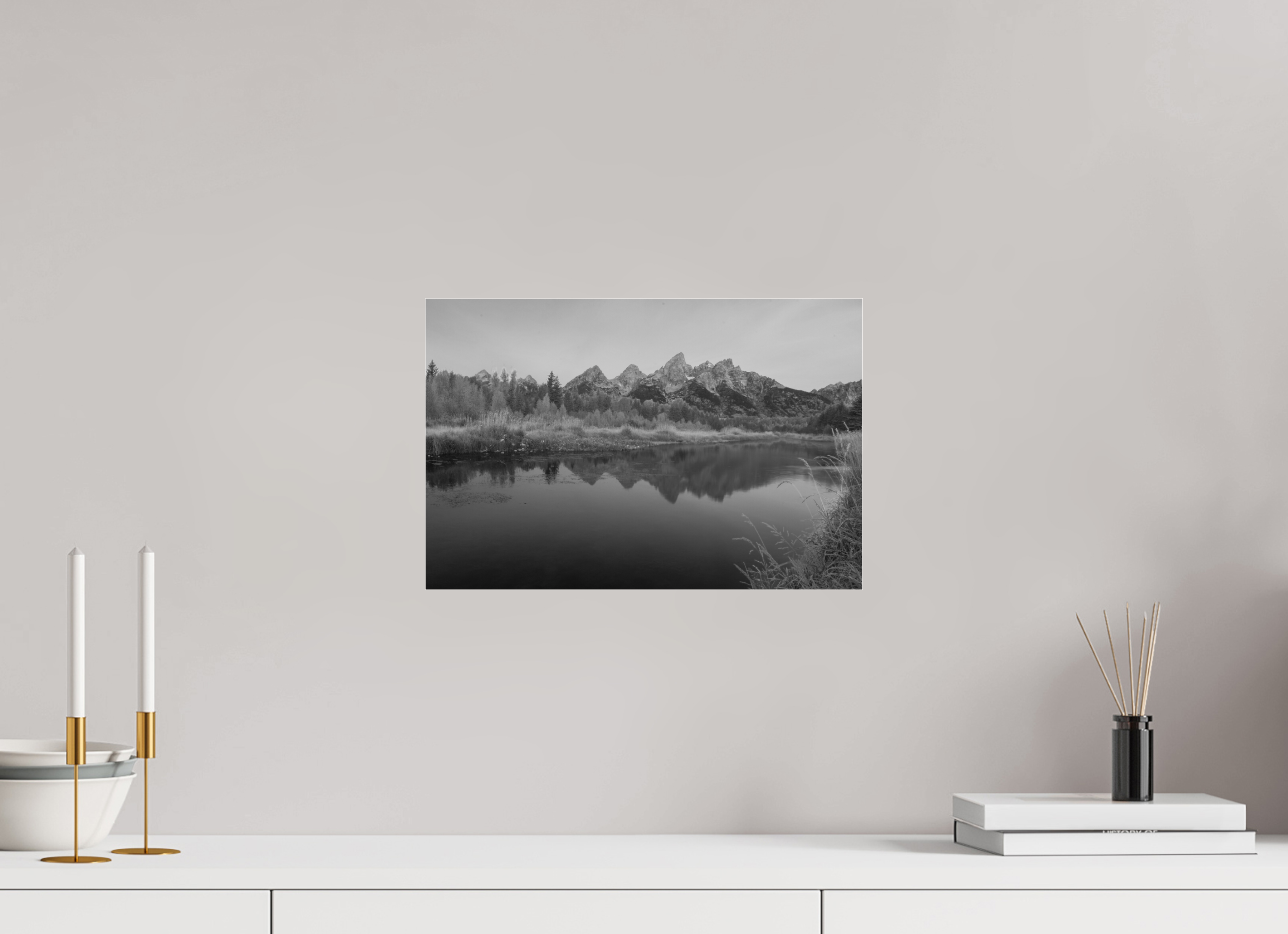 15 x 10″, acrylic TETON SUNRISE