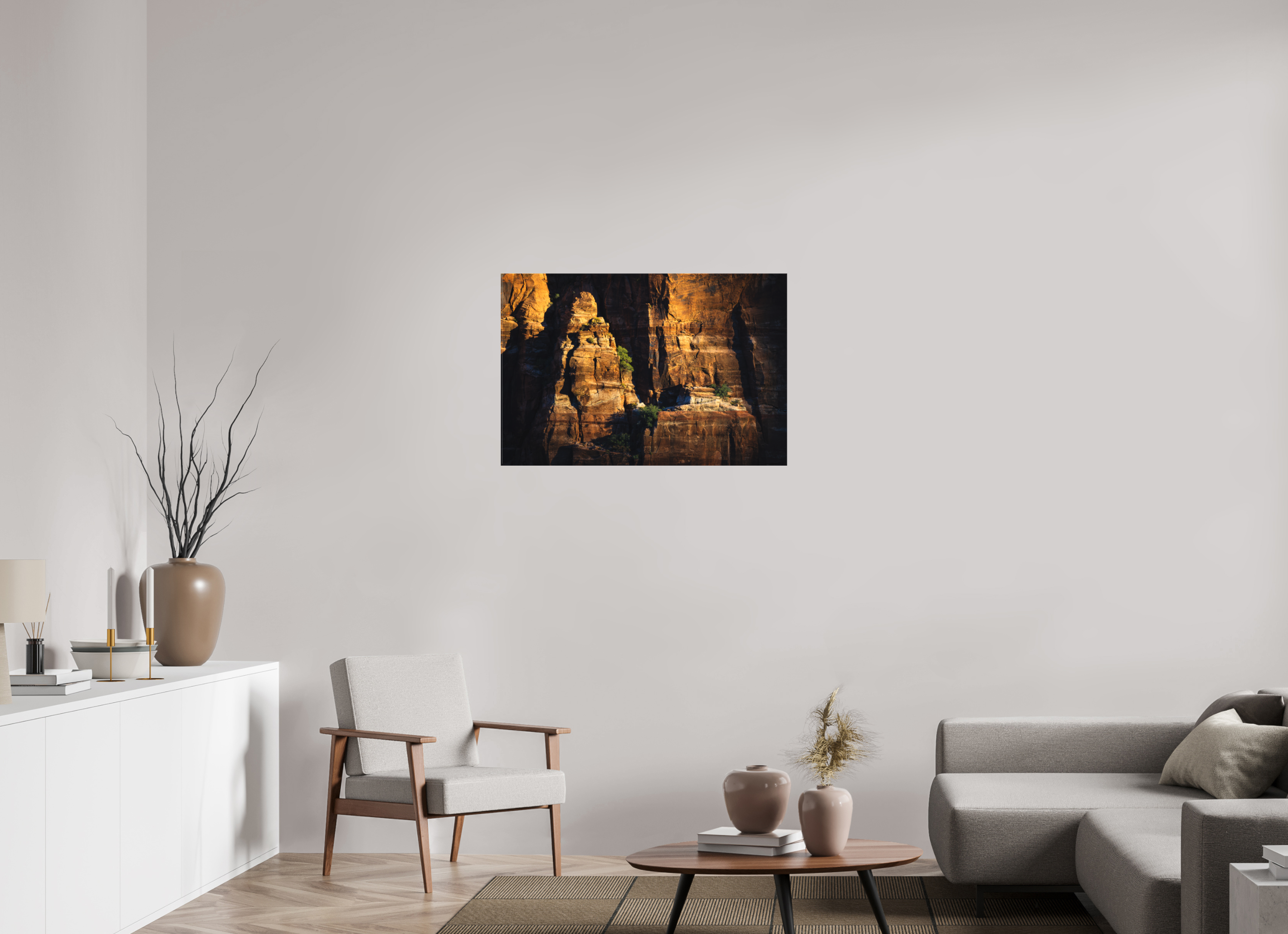 36 x 24″, Canvas Canyon Walls – Southwest Desert Fine Art Photography Print
