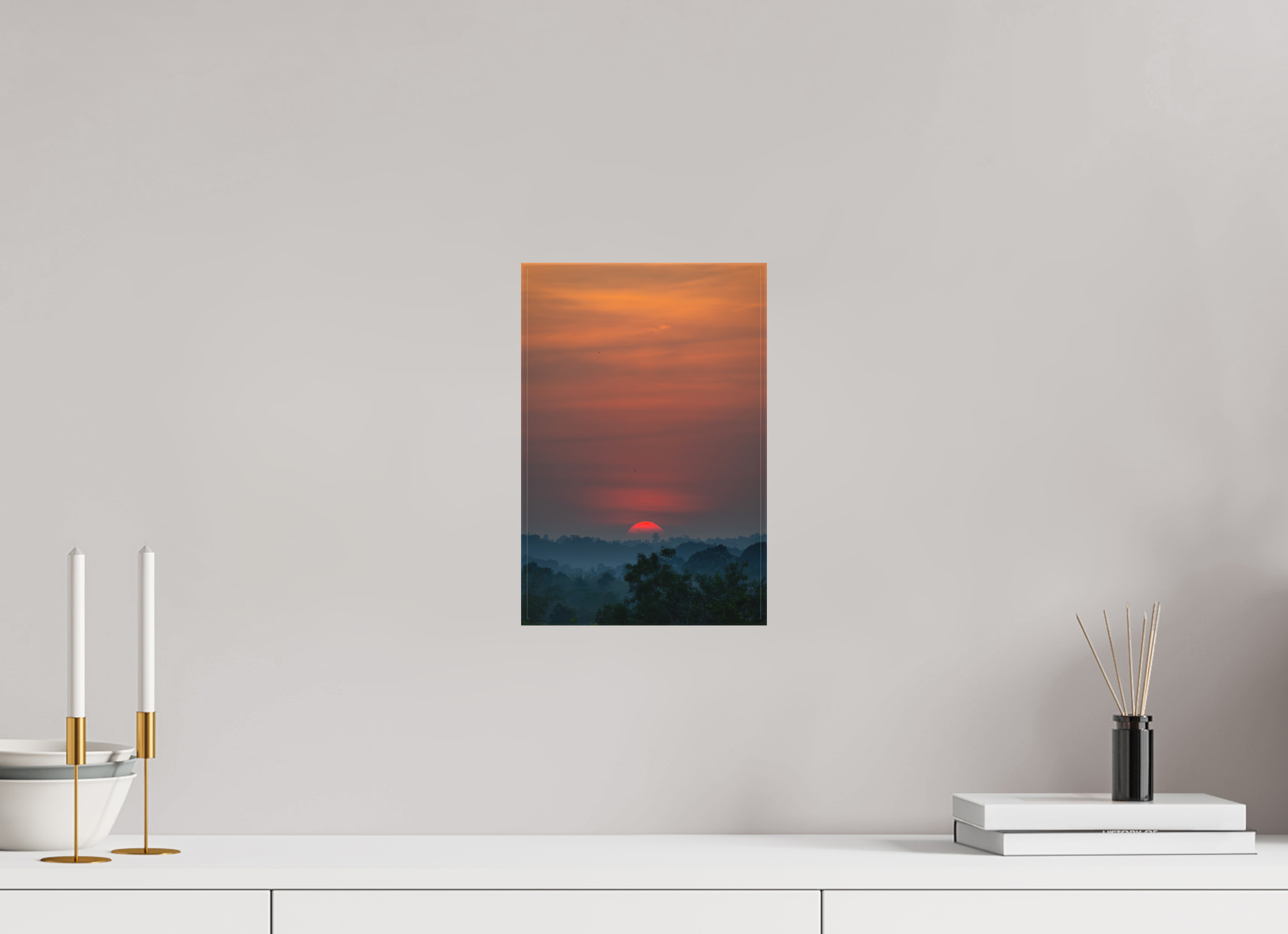 8 x 12″, Canvas Rainforest Dawn