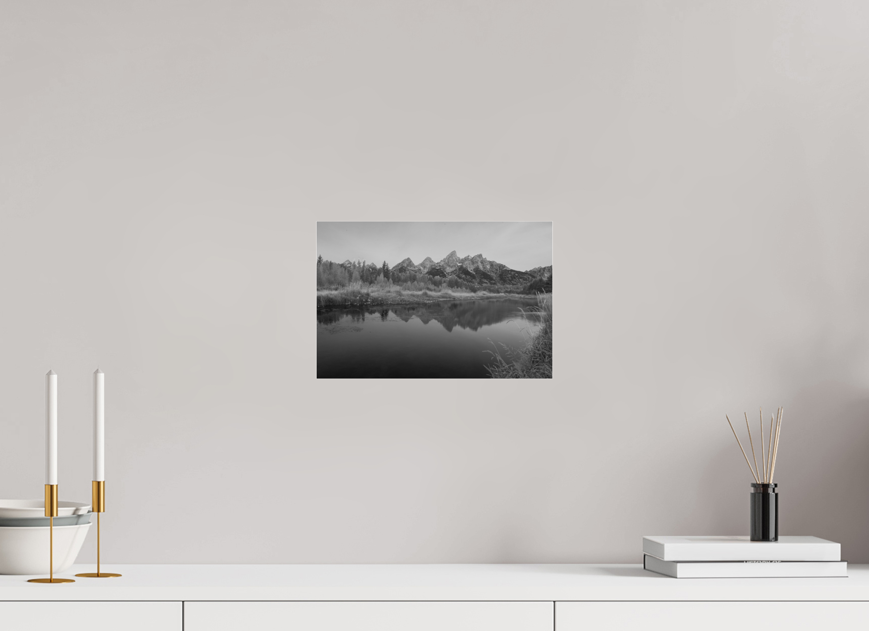 12 x 8″, acrylic TETON SUNRISE