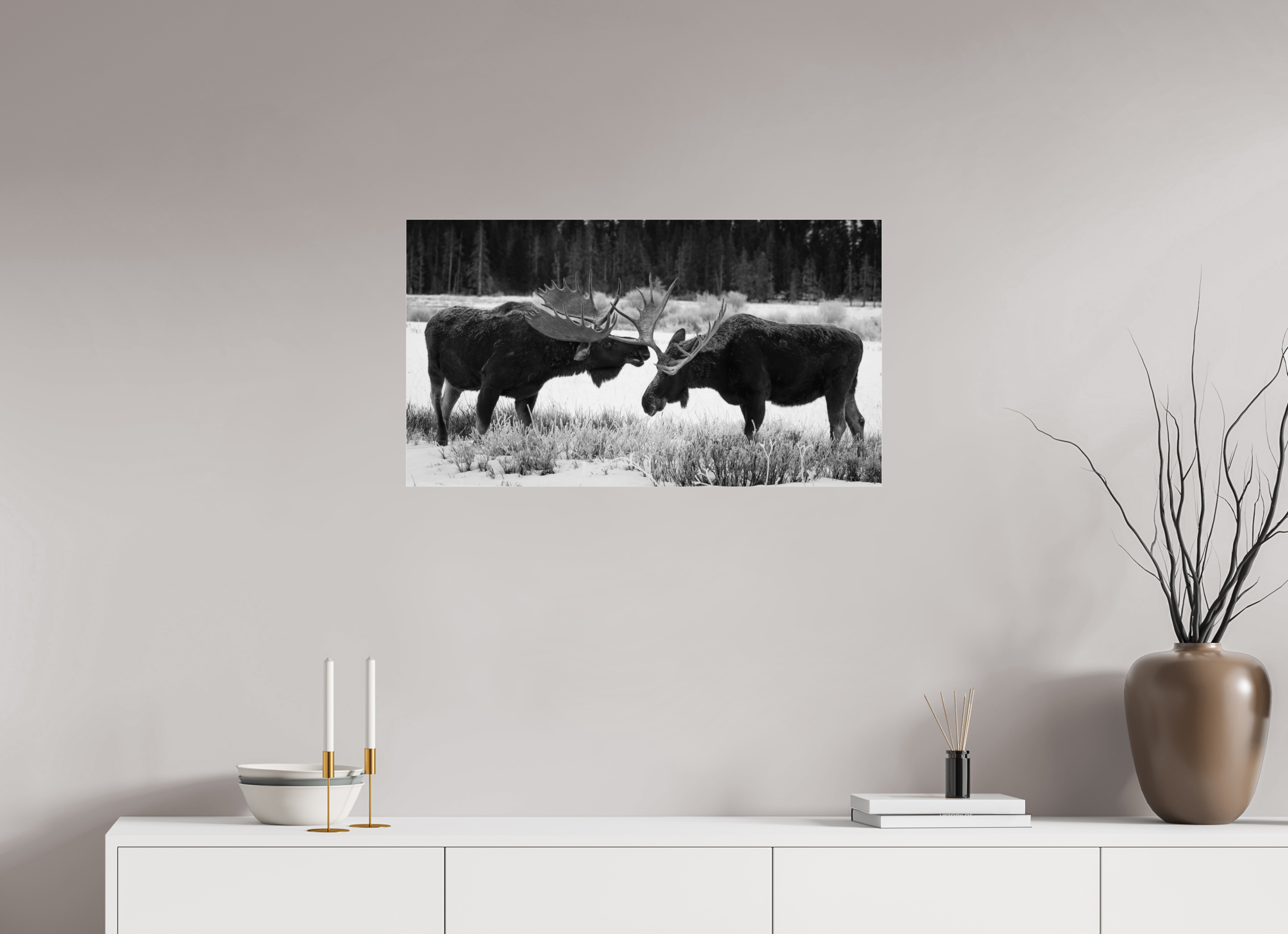 32 x 18″, acrylic FROSTBOUND