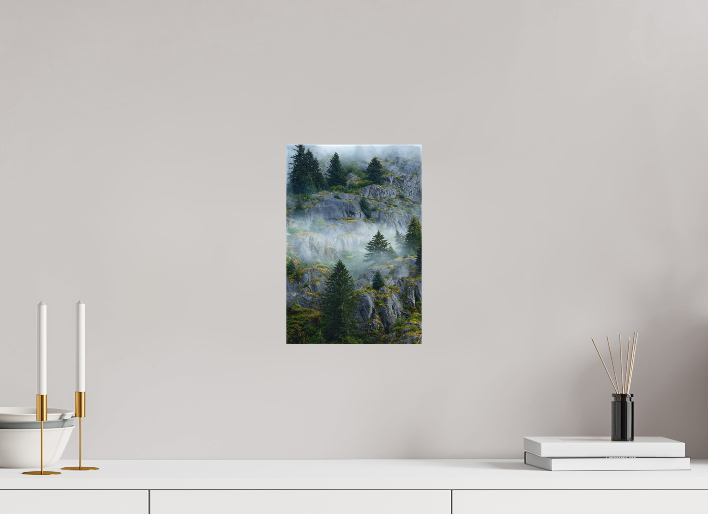 8 x 12″, Canvas Cloud forest