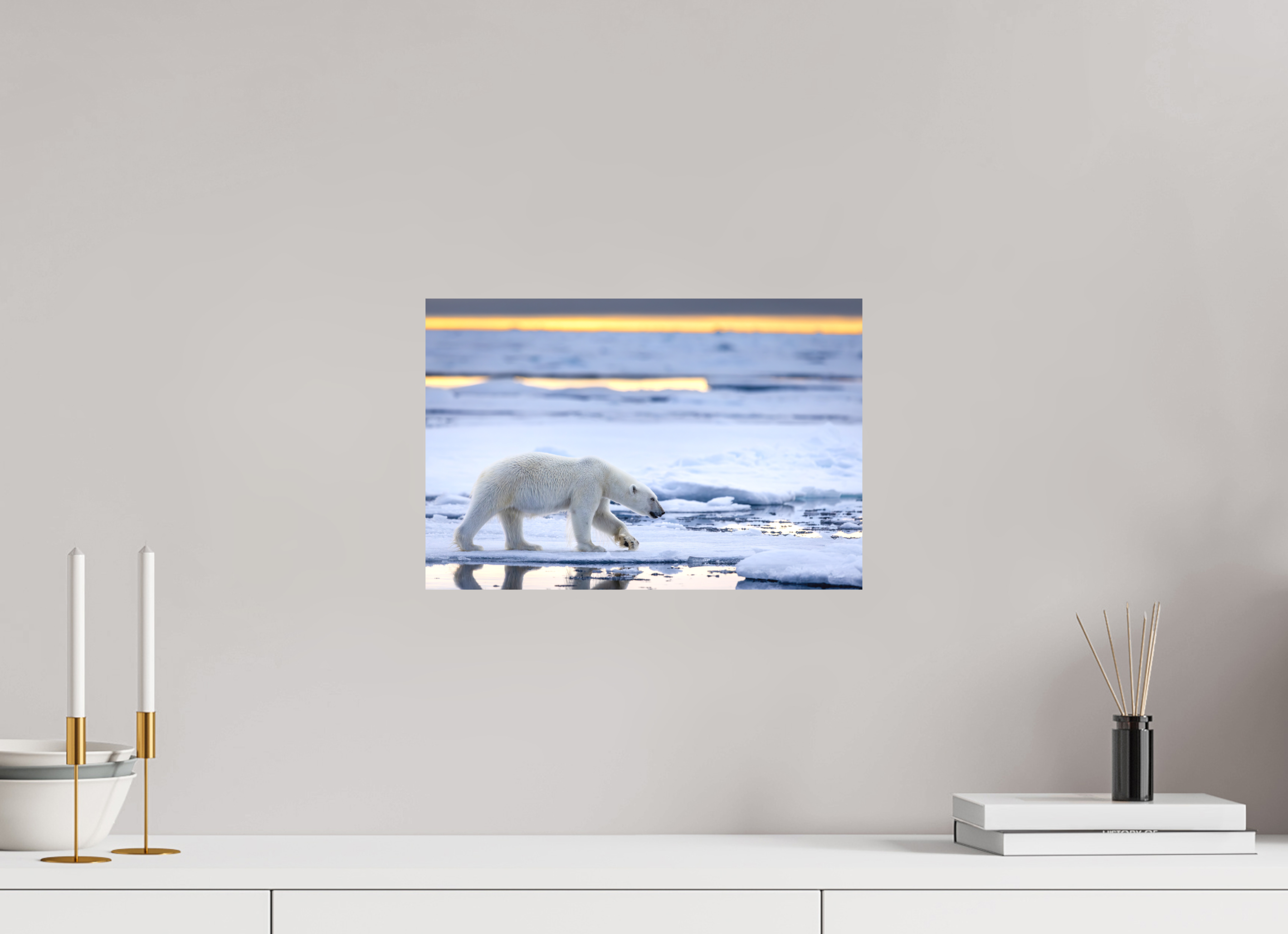 15 x 10″, Metal FIRST ICE