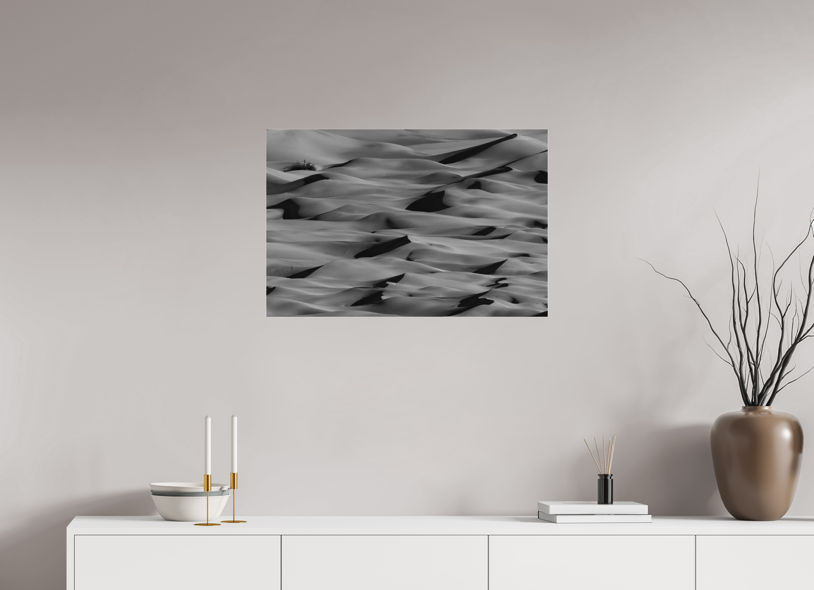 30 x 20″, acrylic DUNE CURVES