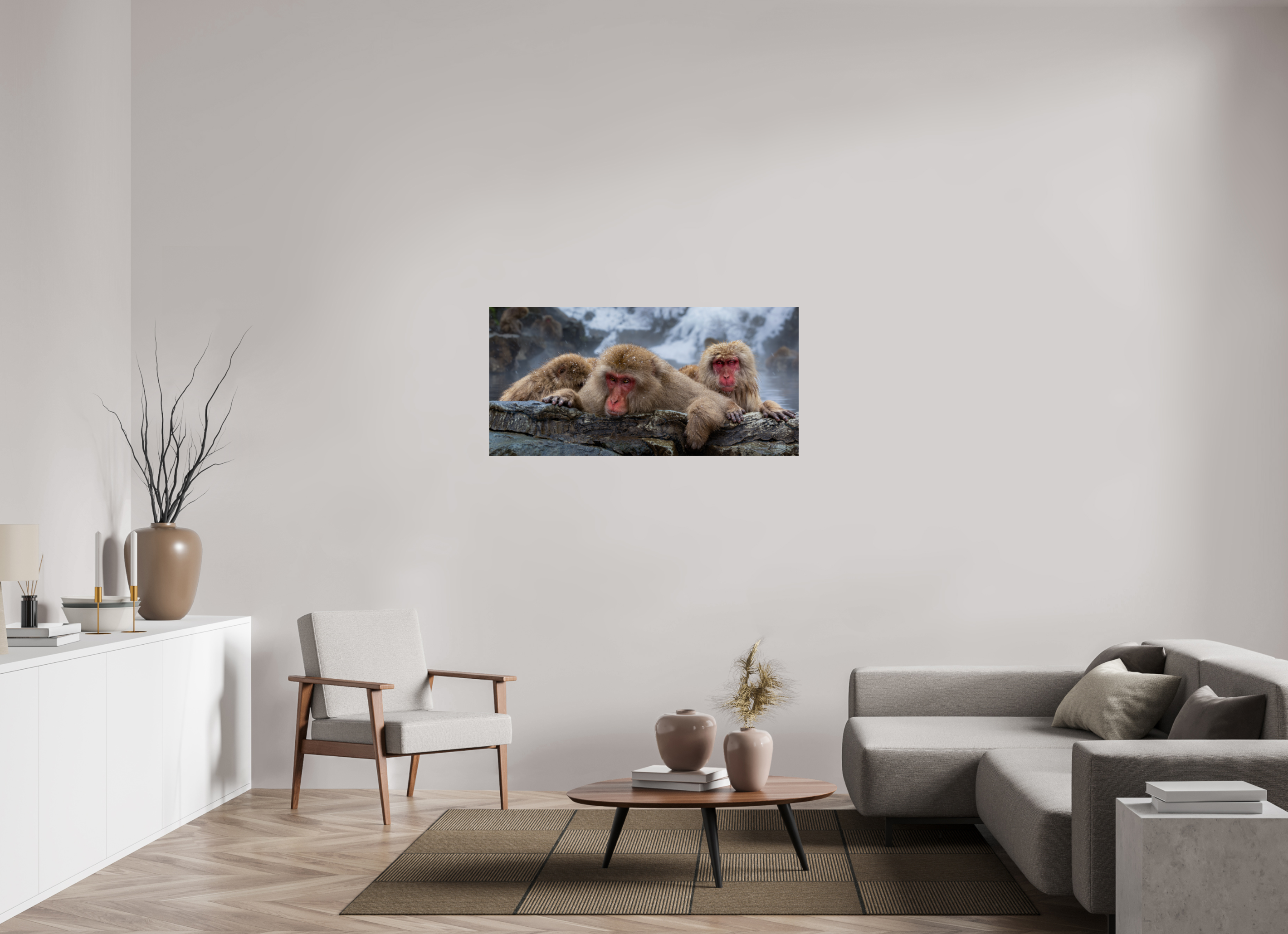 49.8 x 24″, Fine Art prints The Huddle