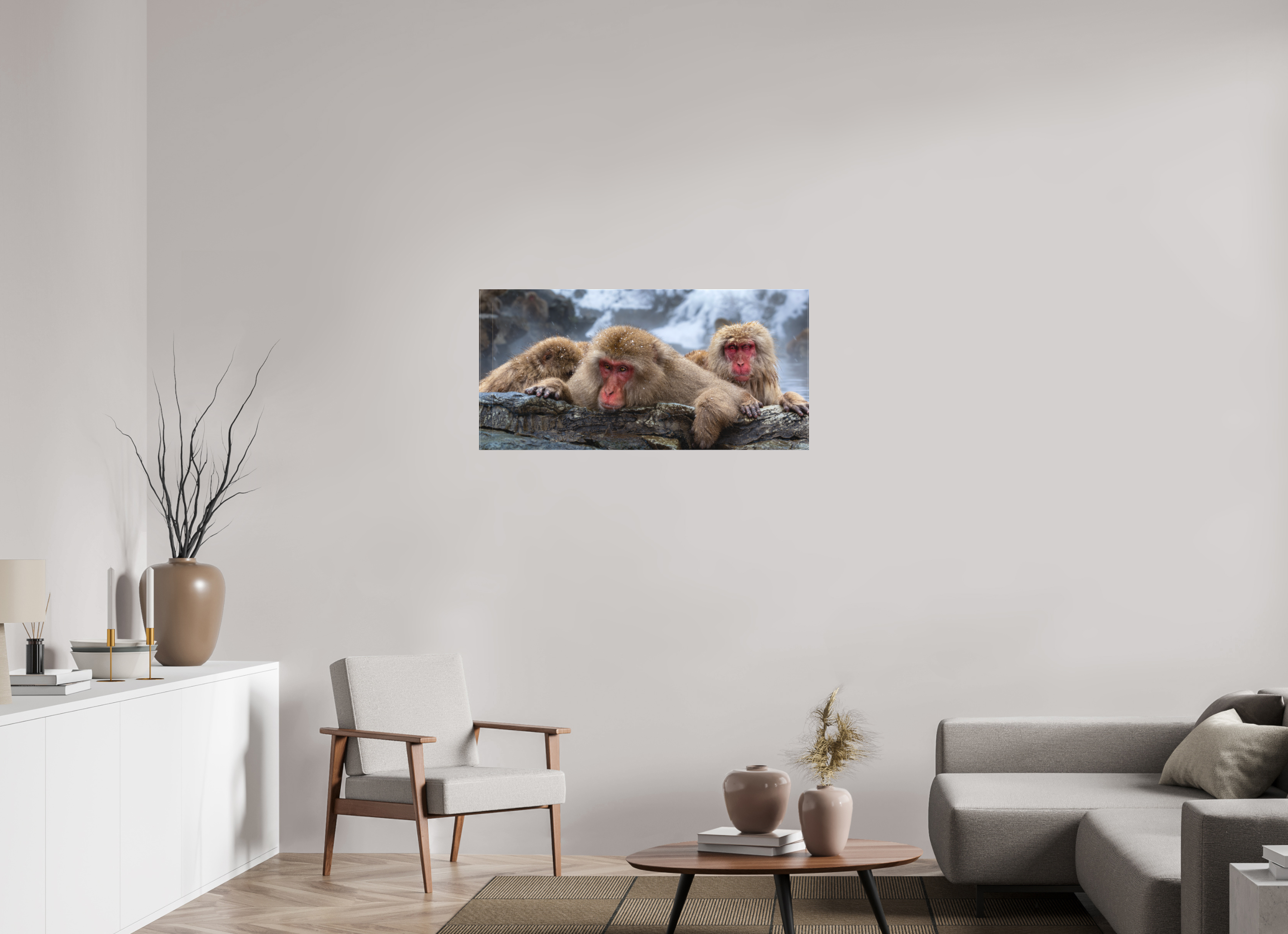 41.5 x 20″, Canvas The Huddle