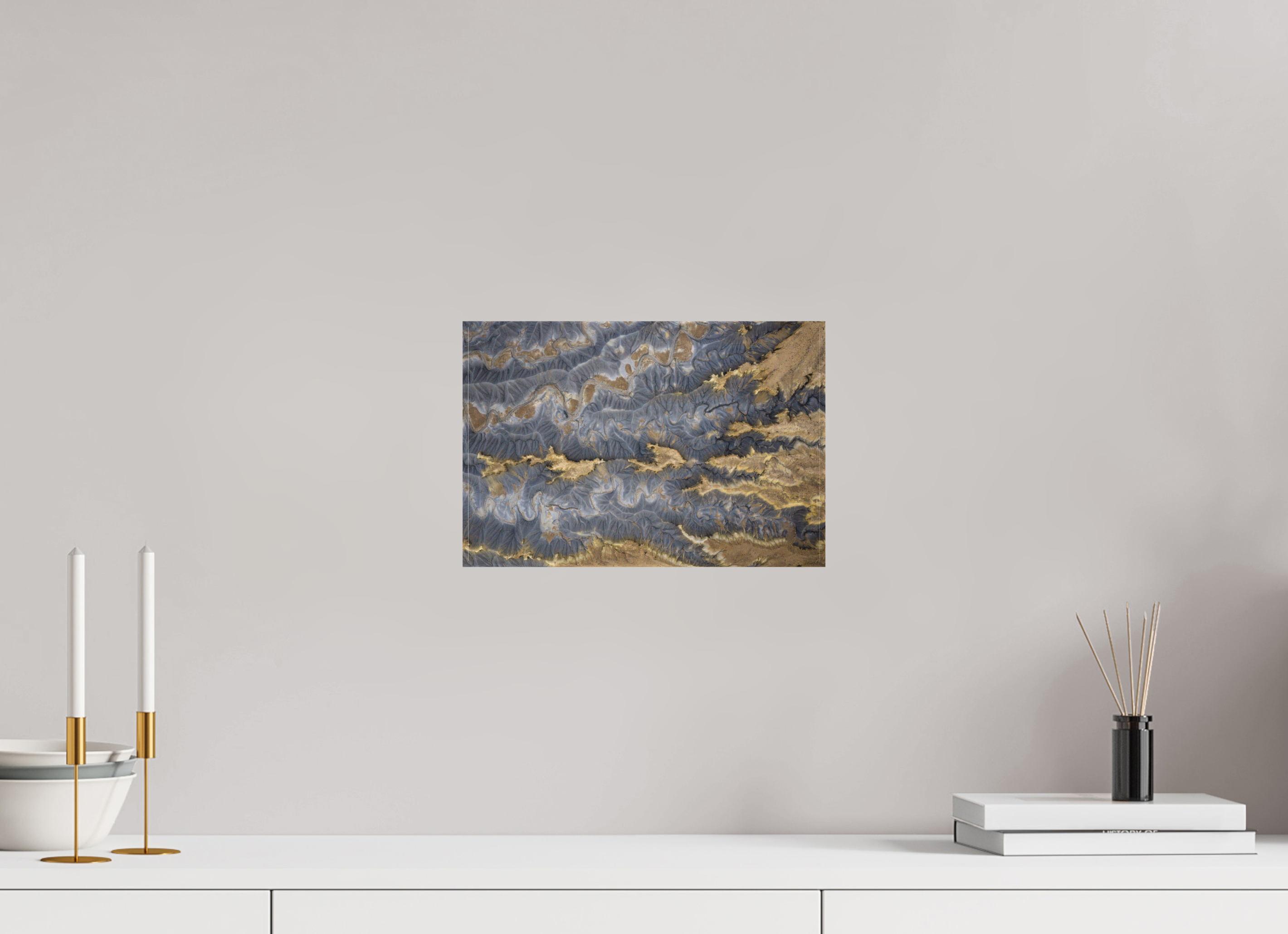 12 x 8″, Canvas ERODED EARTH