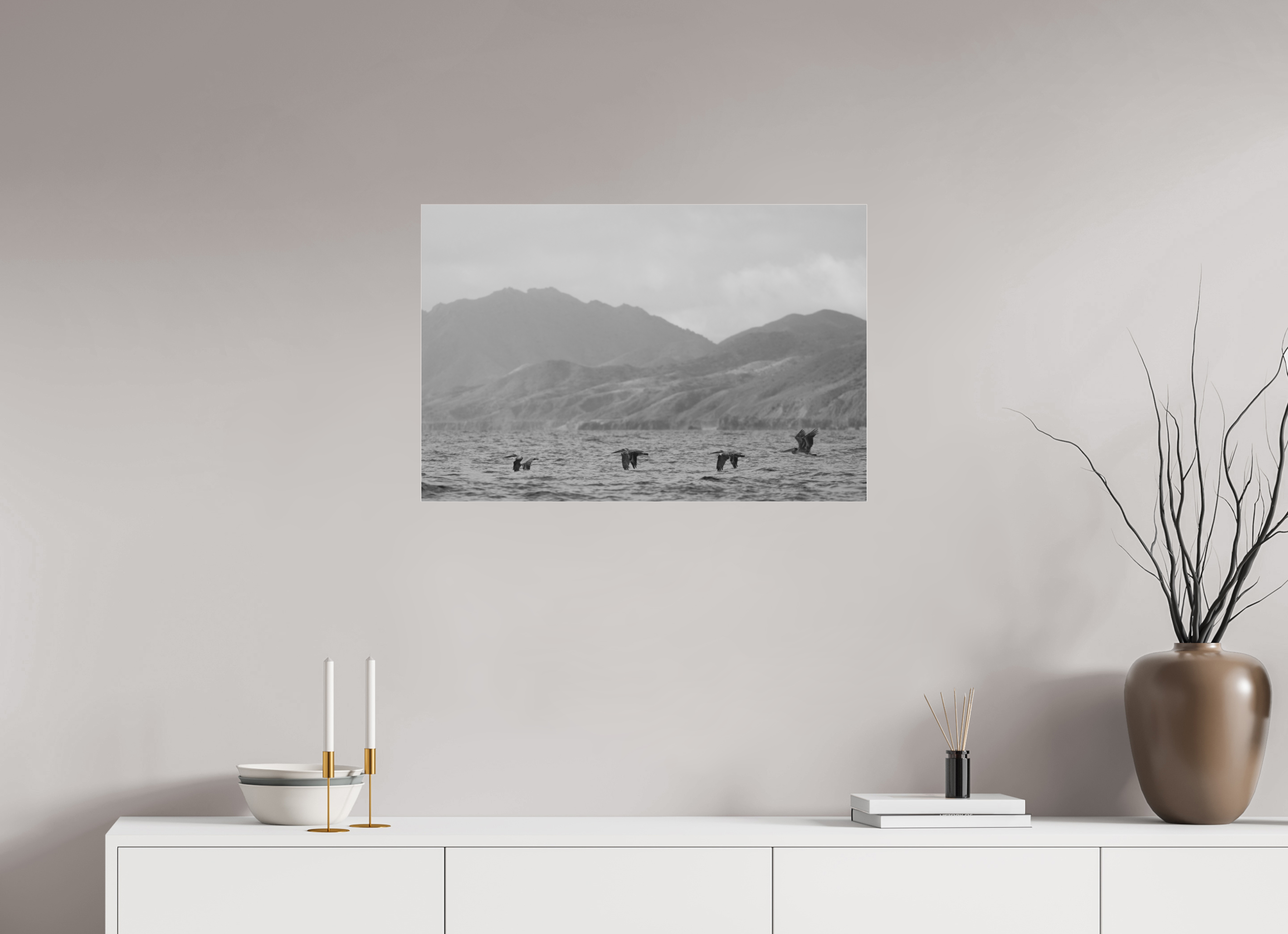 30 x 20″, acrylic Morning Flight
