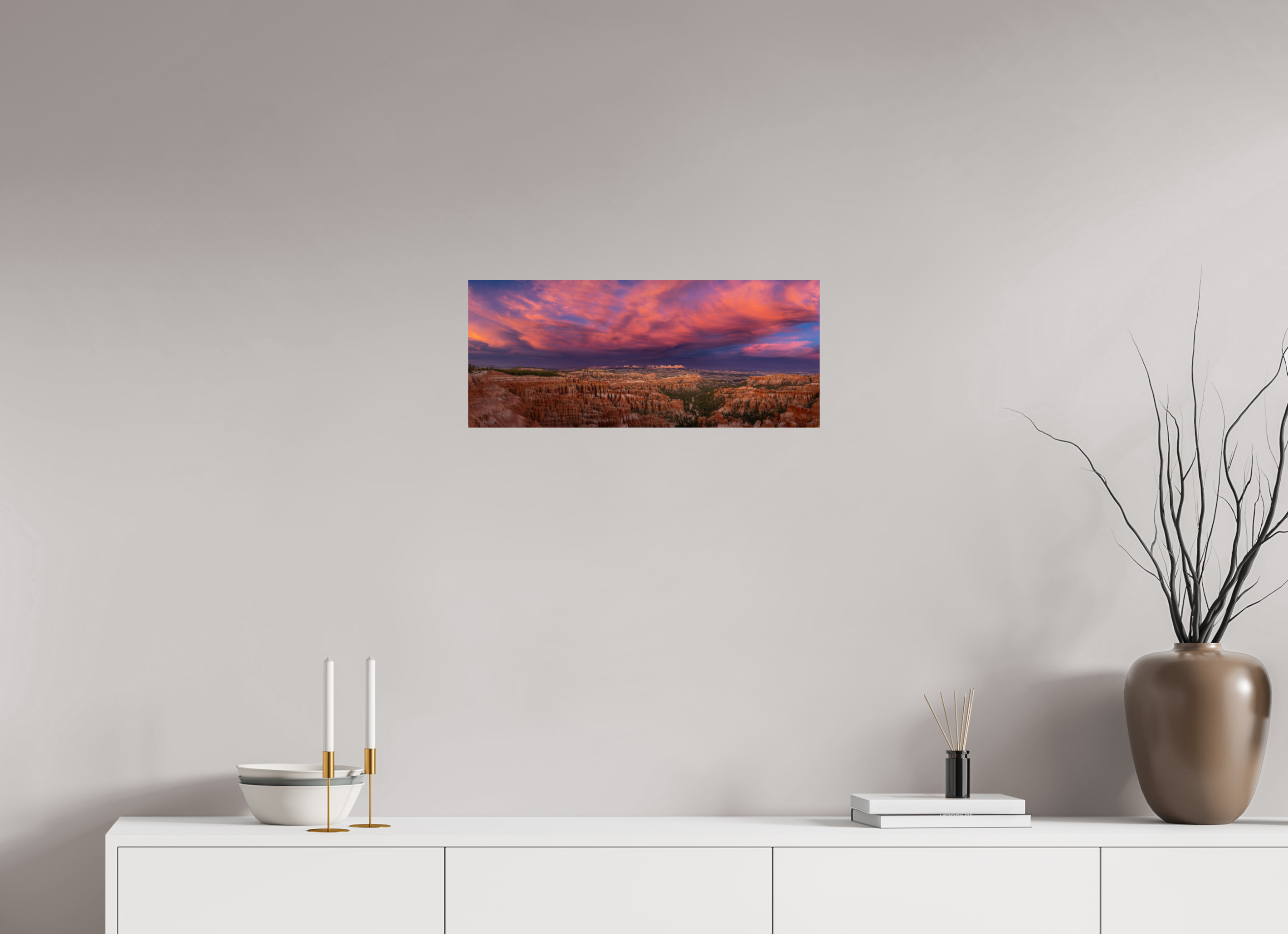 23.9 x 10″, Fine Art prints BRYCE PANORAMA