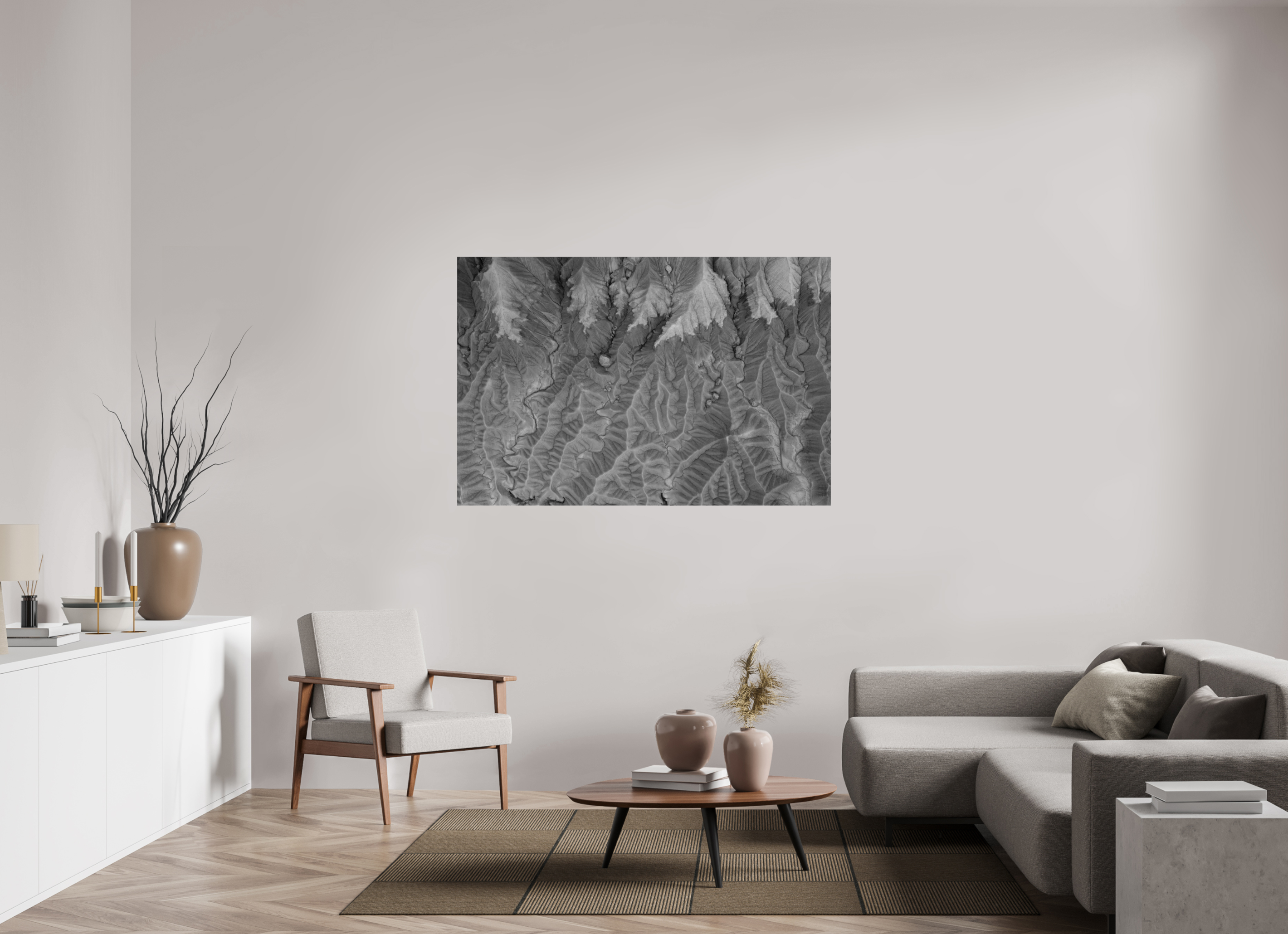 60 x 40″, acrylic DESERT TAPESTRY
