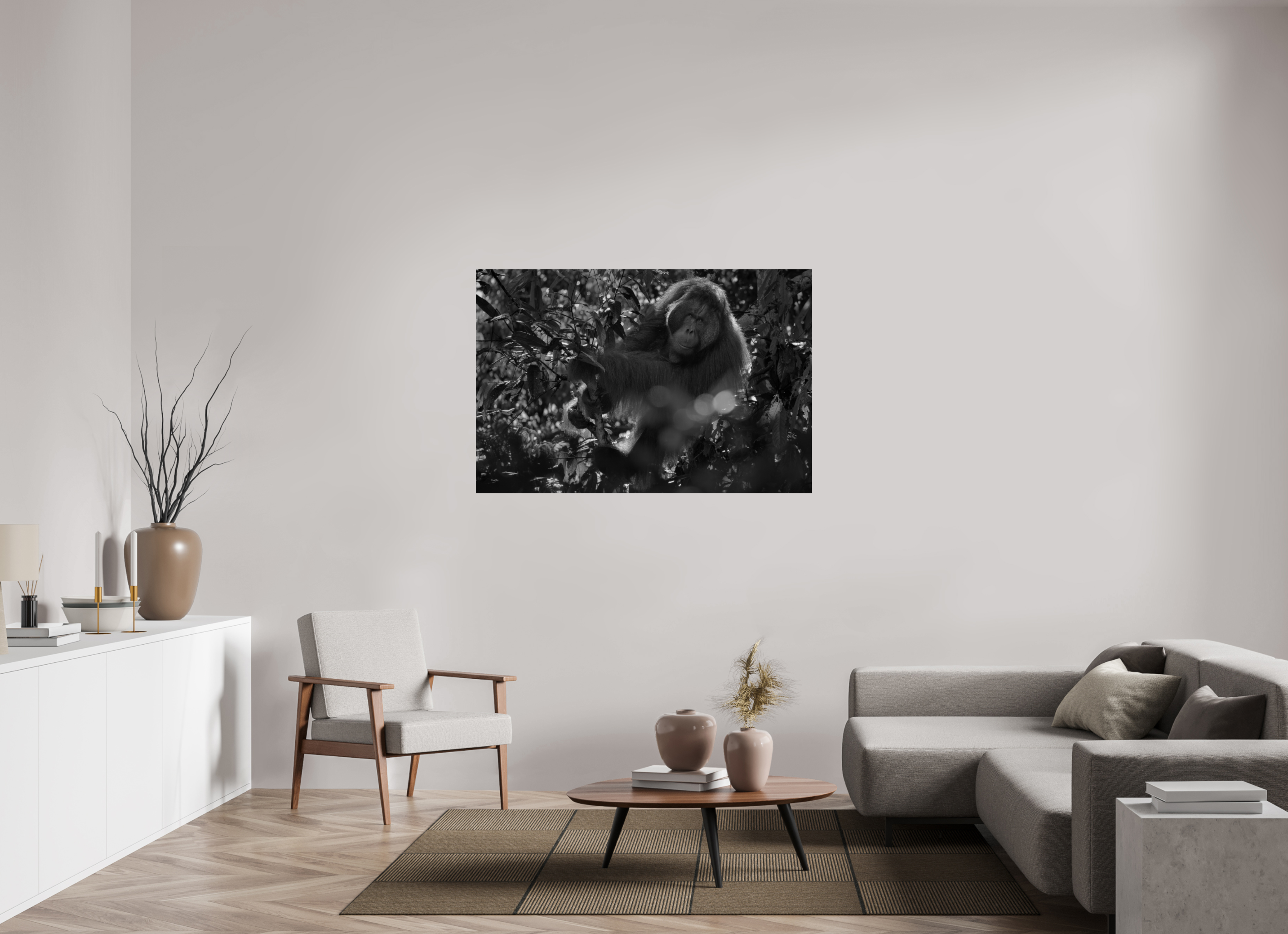 54 x 36″, acrylic In the Canopy