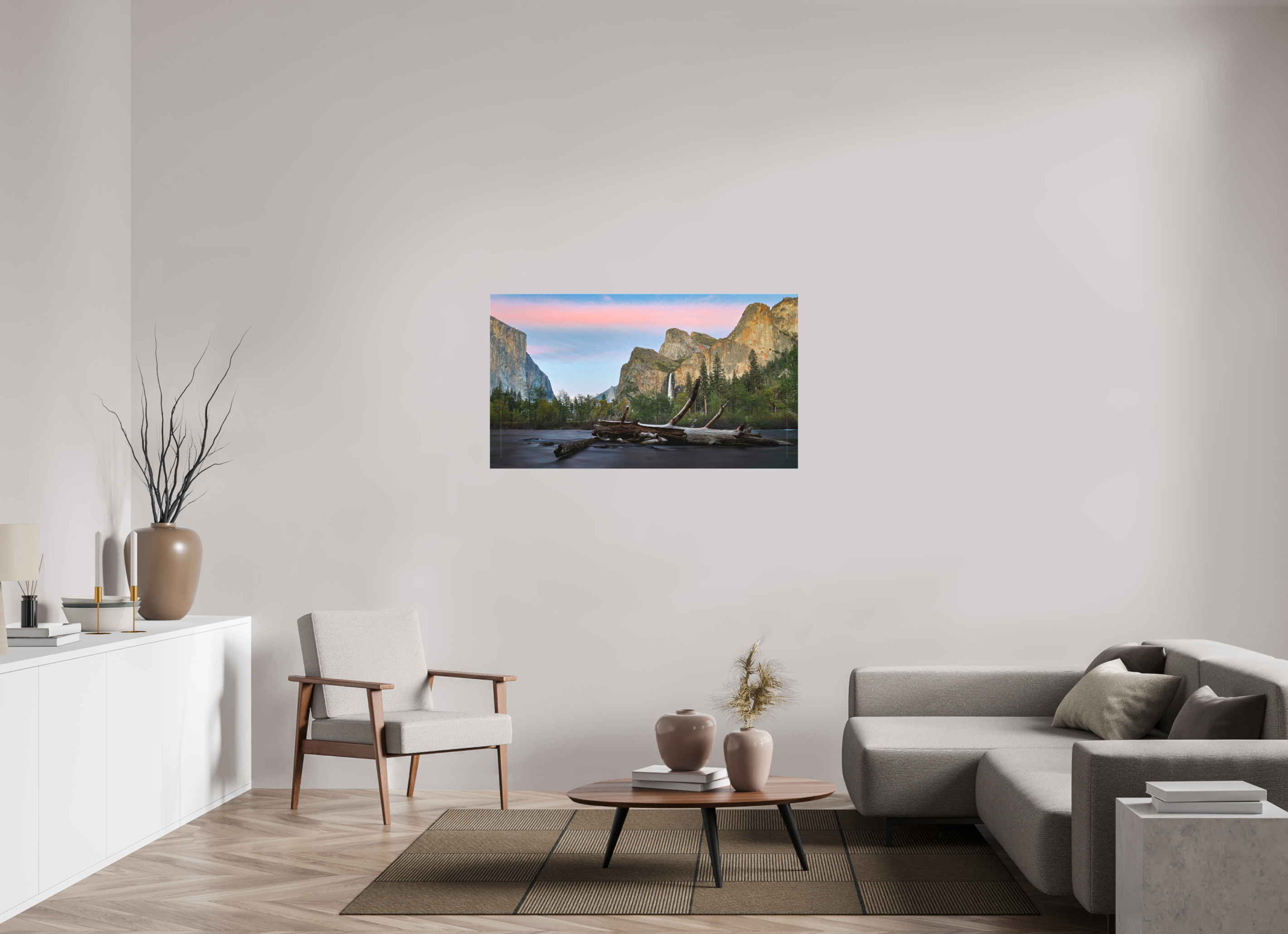 49 x 27.6″, Canvas Spring In the Valley