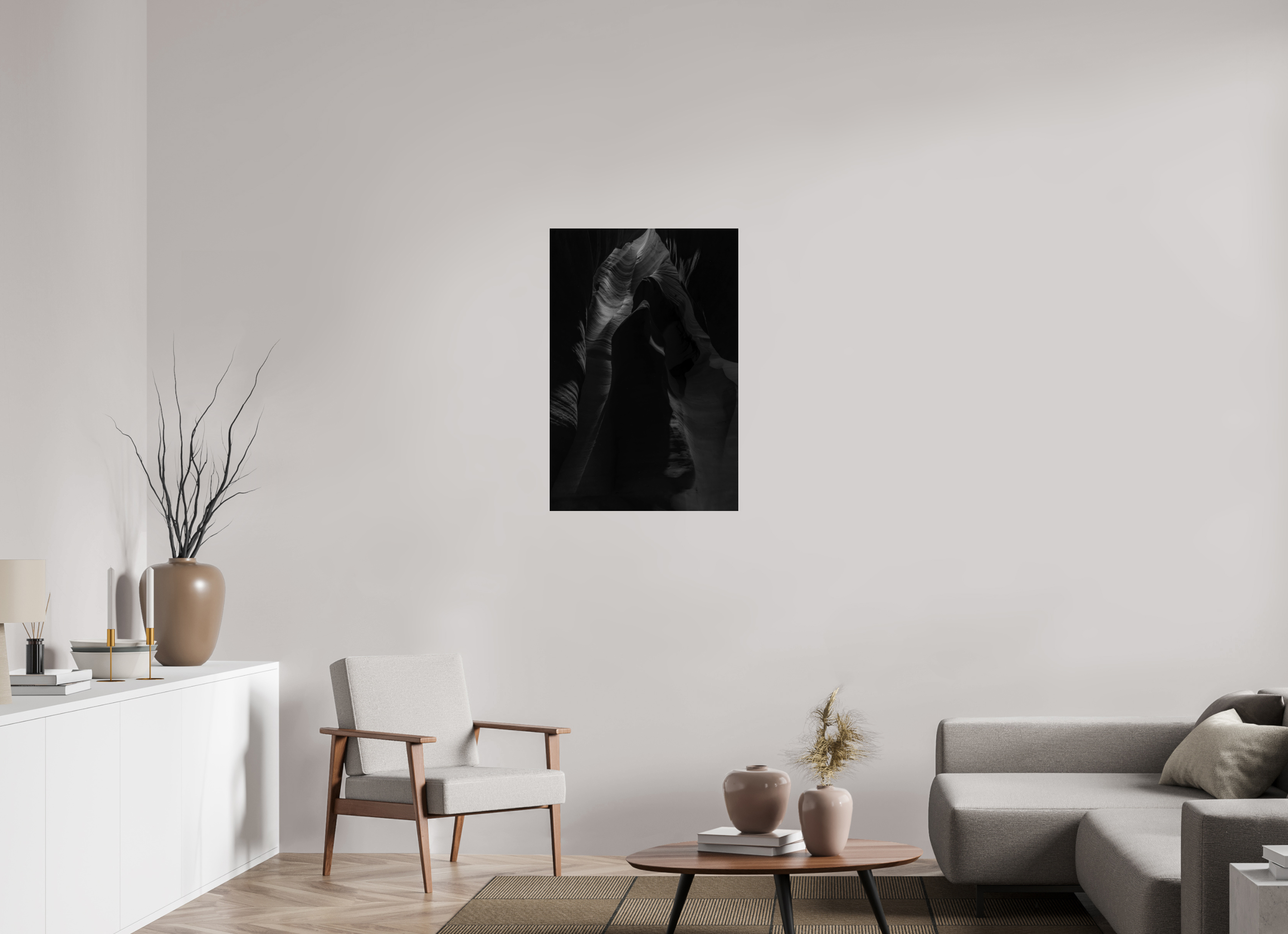 24 x 36″, acrylic Slot Canyon Glow – Antelope Canyon Fine Art Photography Print