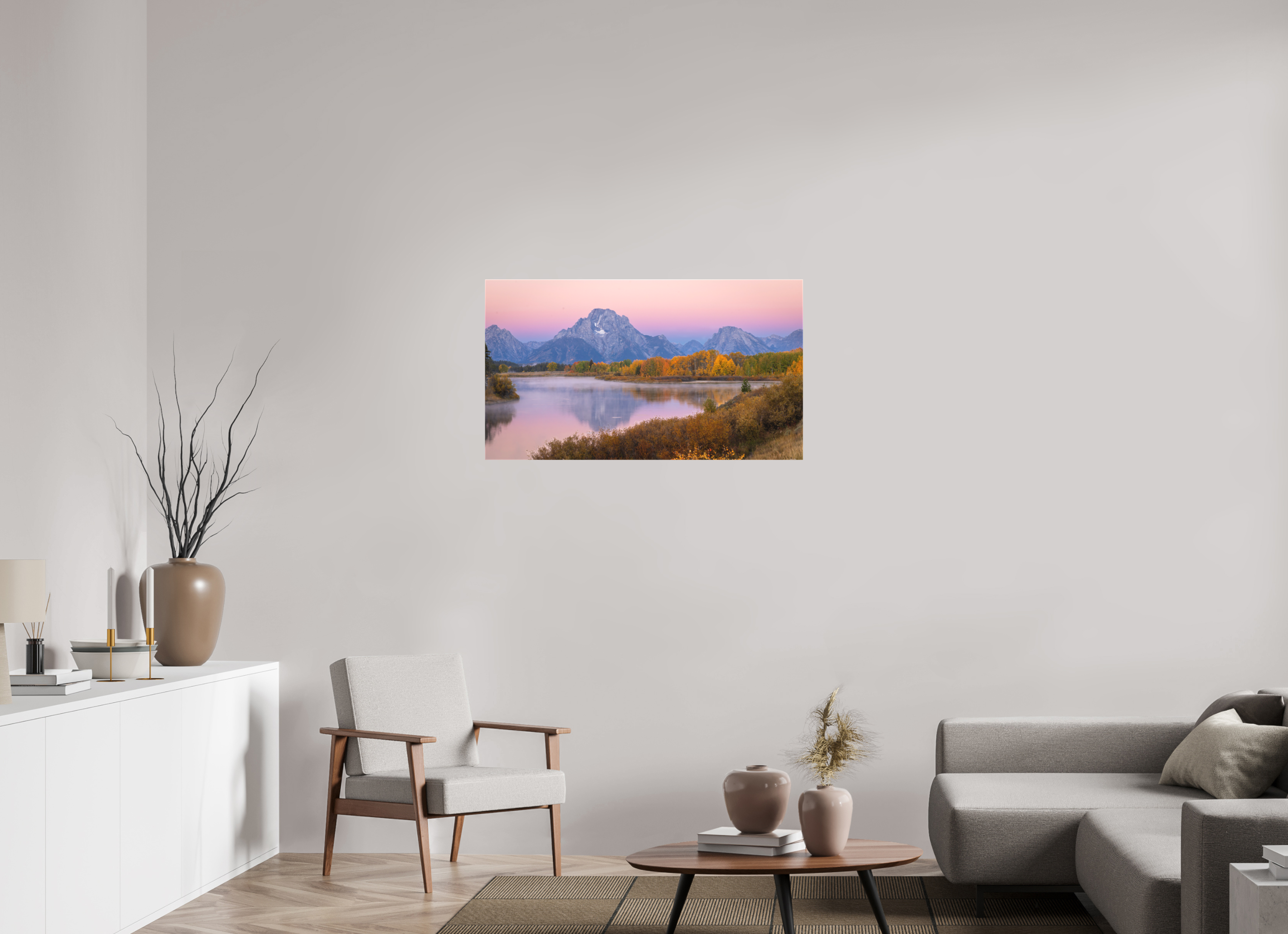 40 x 22.5″, Canvas TETON REFLECTION