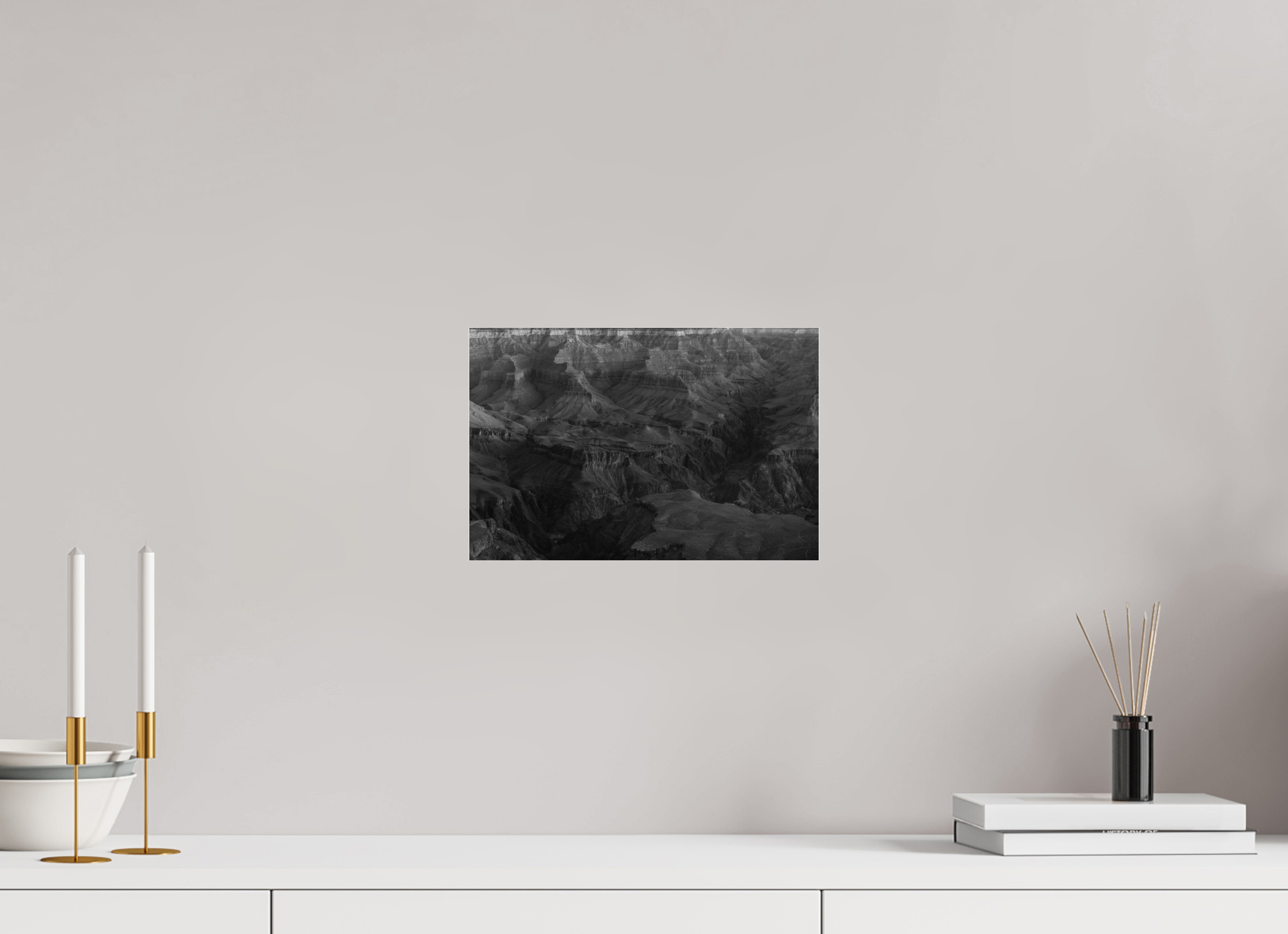 12 x 8″, acrylic Grand Canyon River View – Layered Rock Formations Fine Art Print