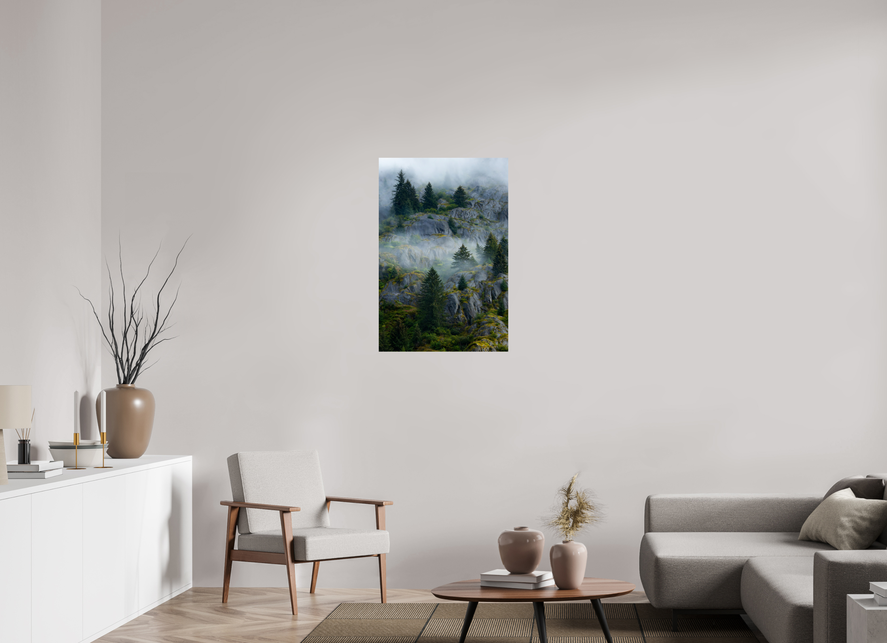 24 x 36″, Fine Art prints Cloud forest