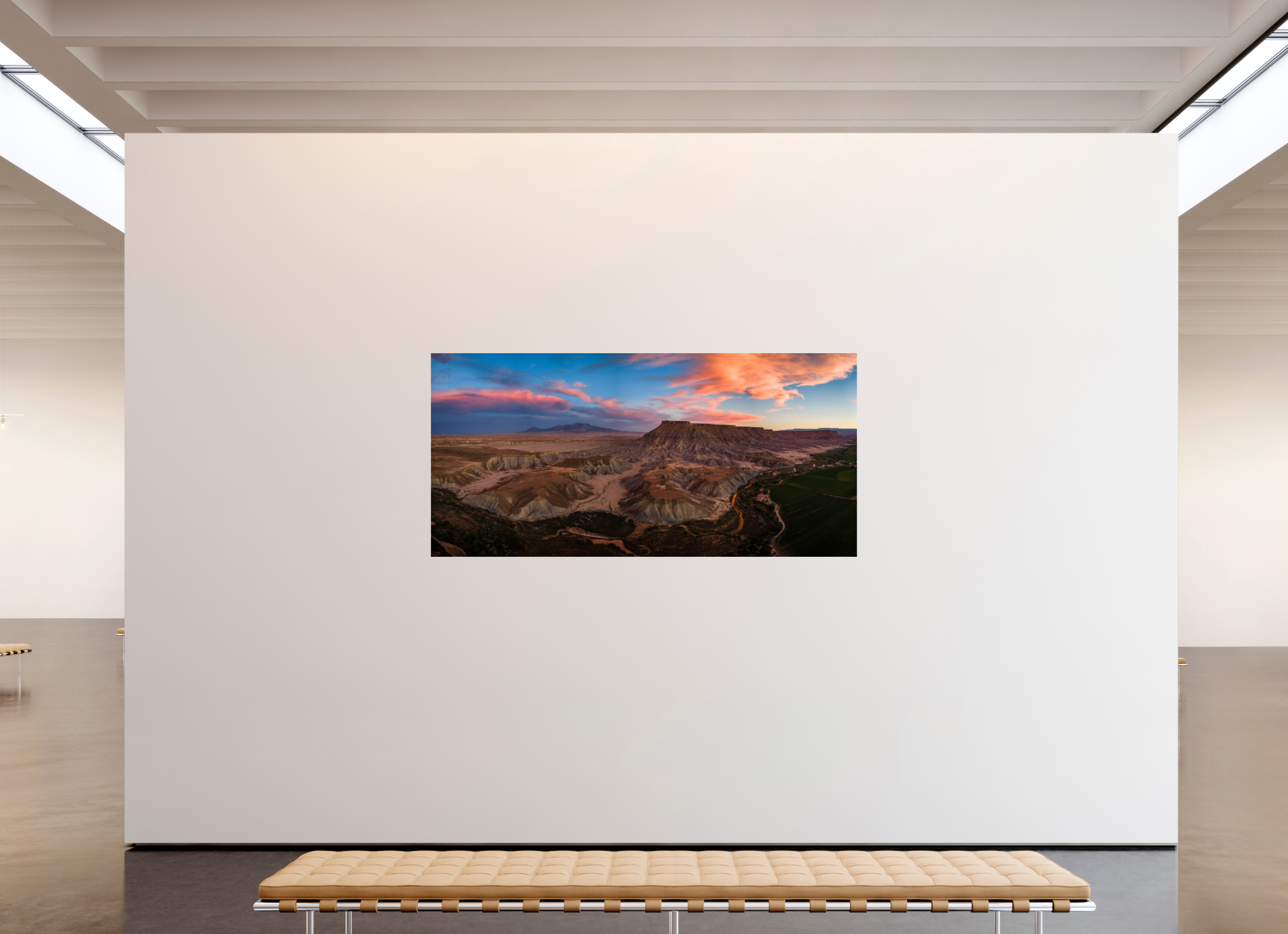 83.7 x 40″, Fine Art prints Last Light of the Badlands