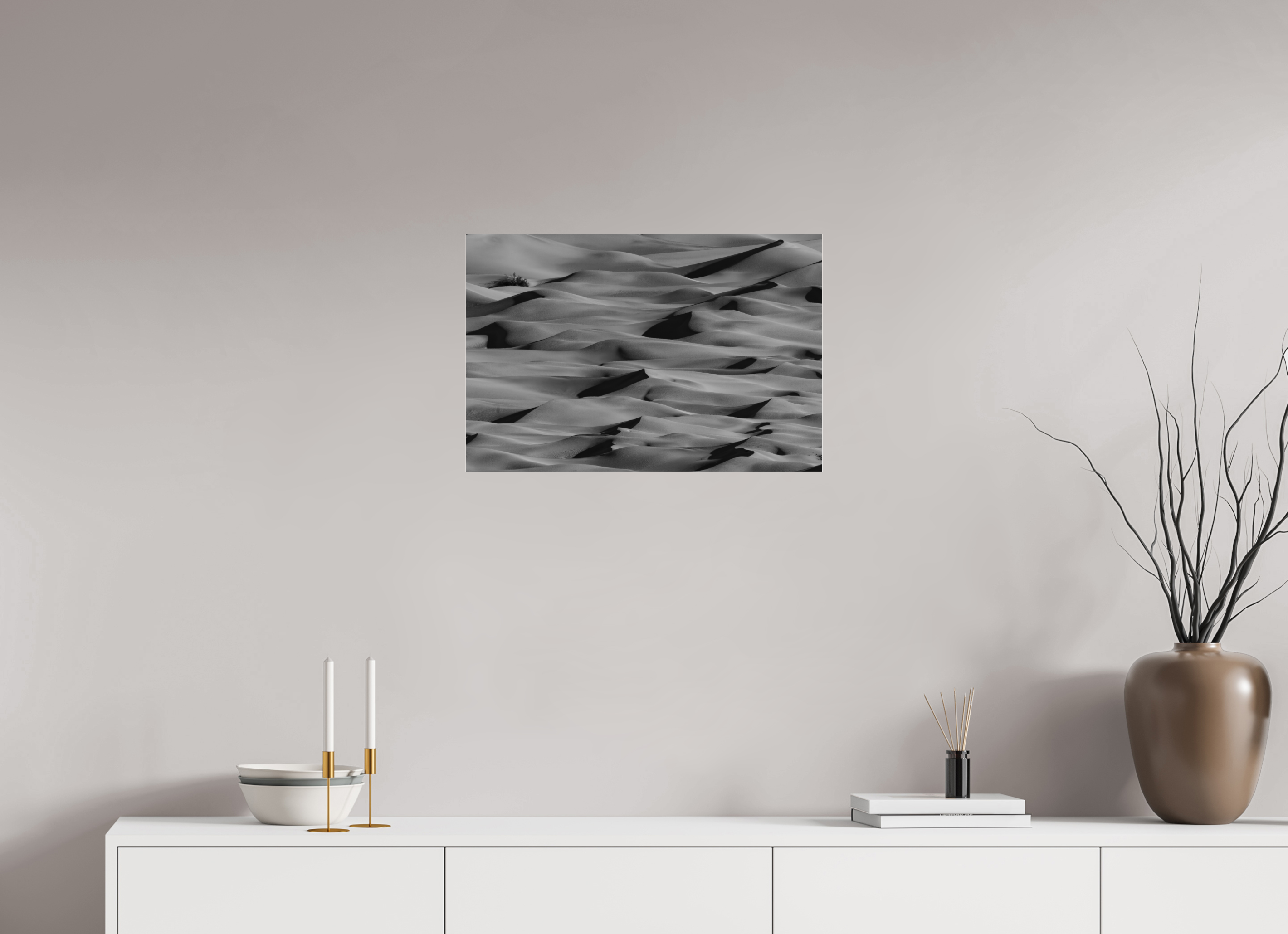 24 x 16″, acrylic DUNE CURVES