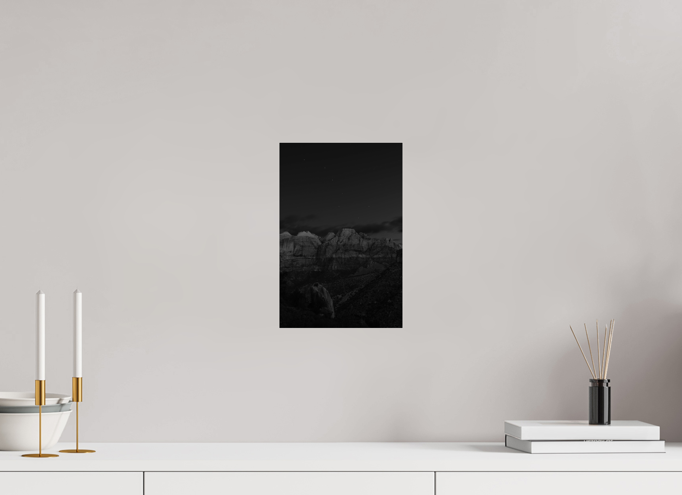 8 x 12″, acrylic Big Dipper
