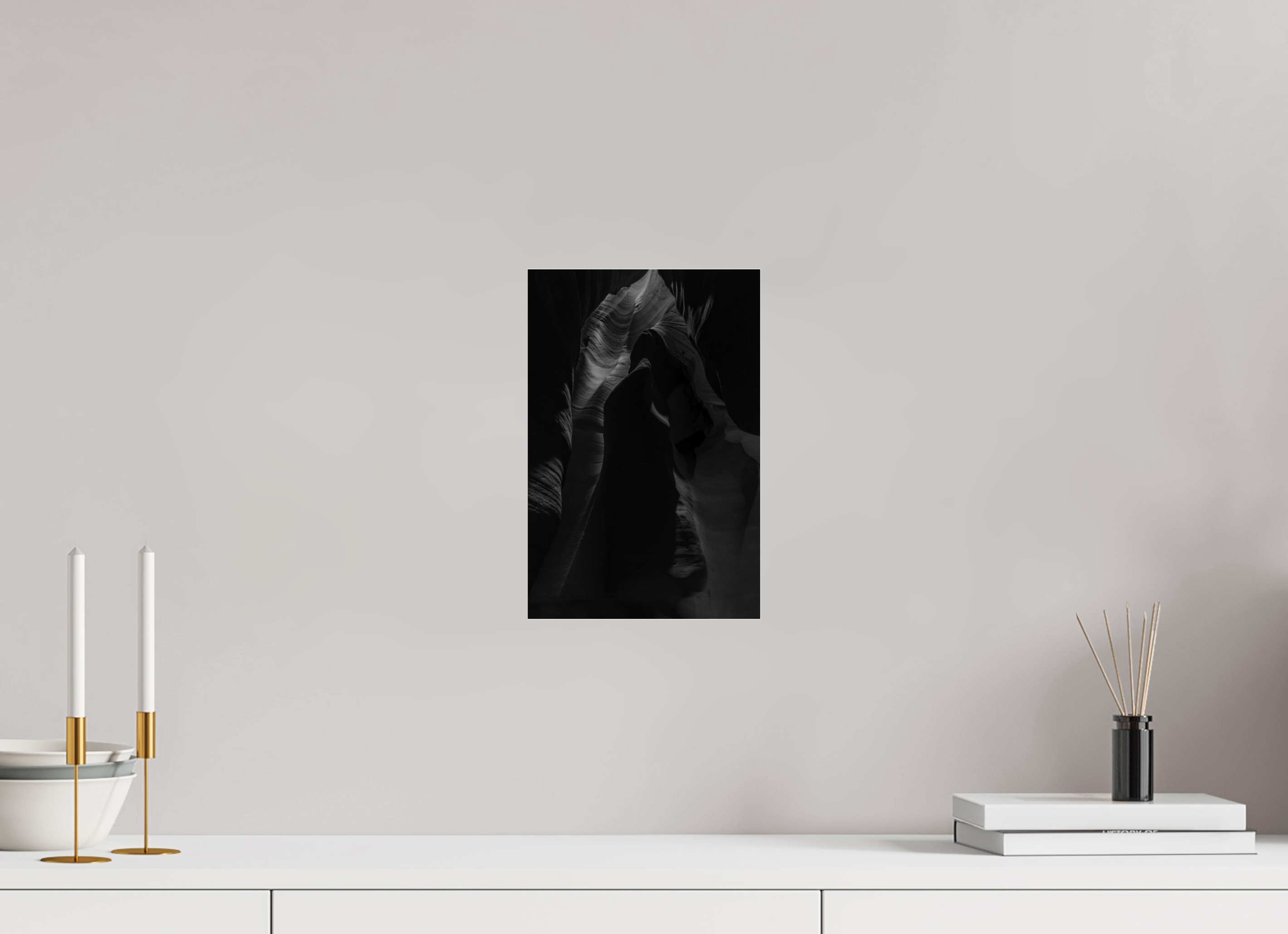8 x 12″, acrylic Slot Canyon Glow – Antelope Canyon Fine Art Photography Print