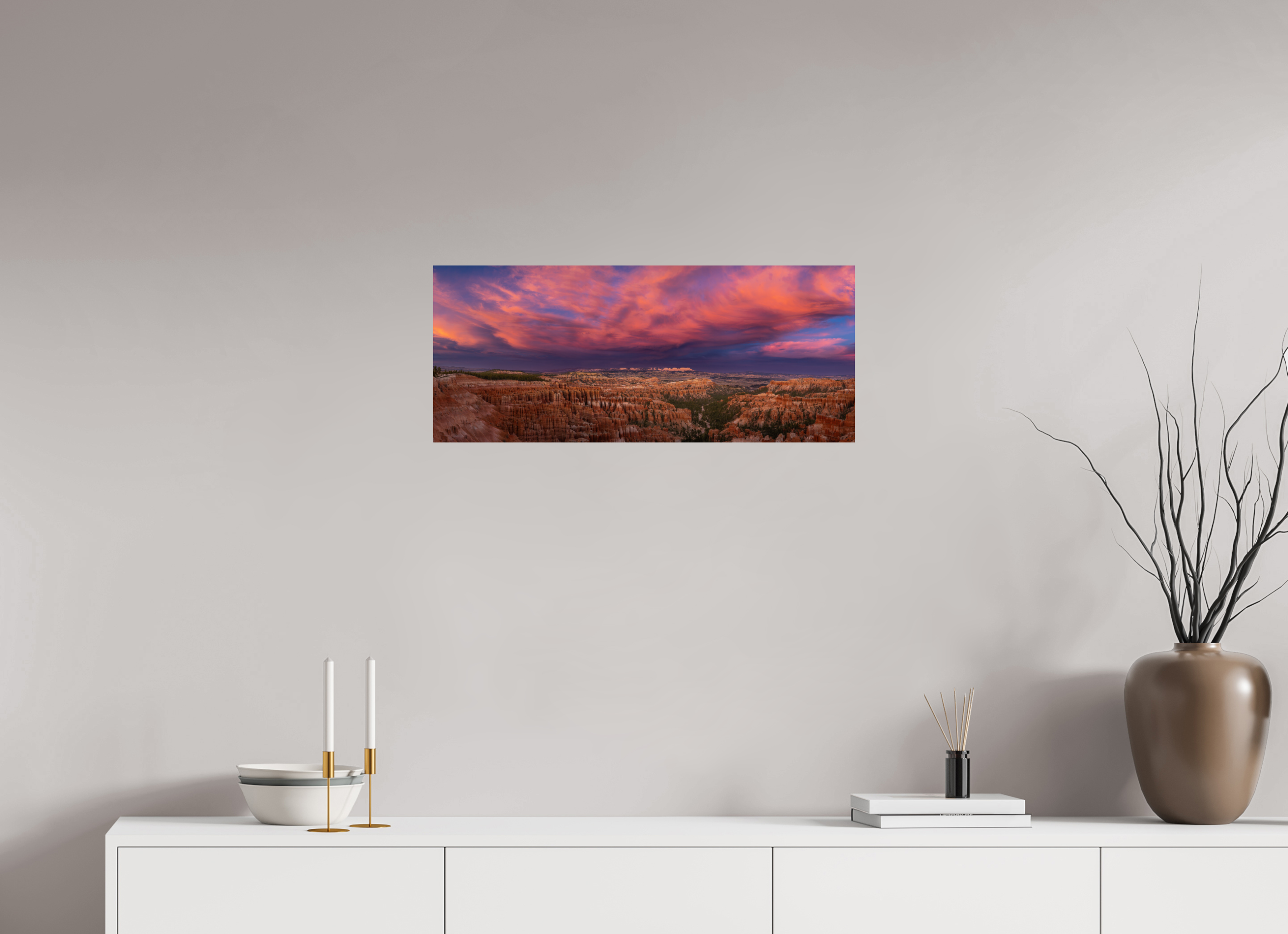28.6 x 12″, Fine Art prints BRYCE PANORAMA