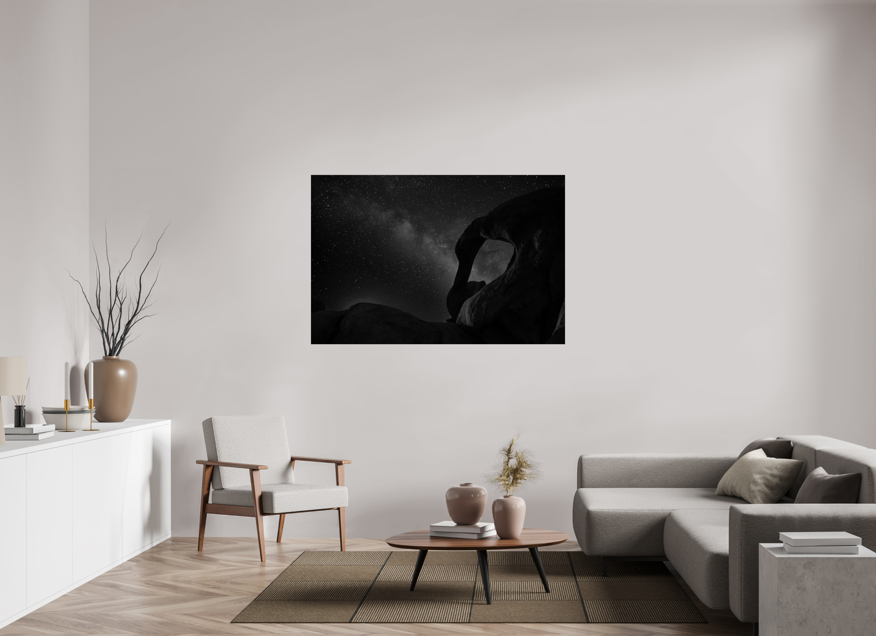 60 x 40″, acrylic MILKY WAY ARCH