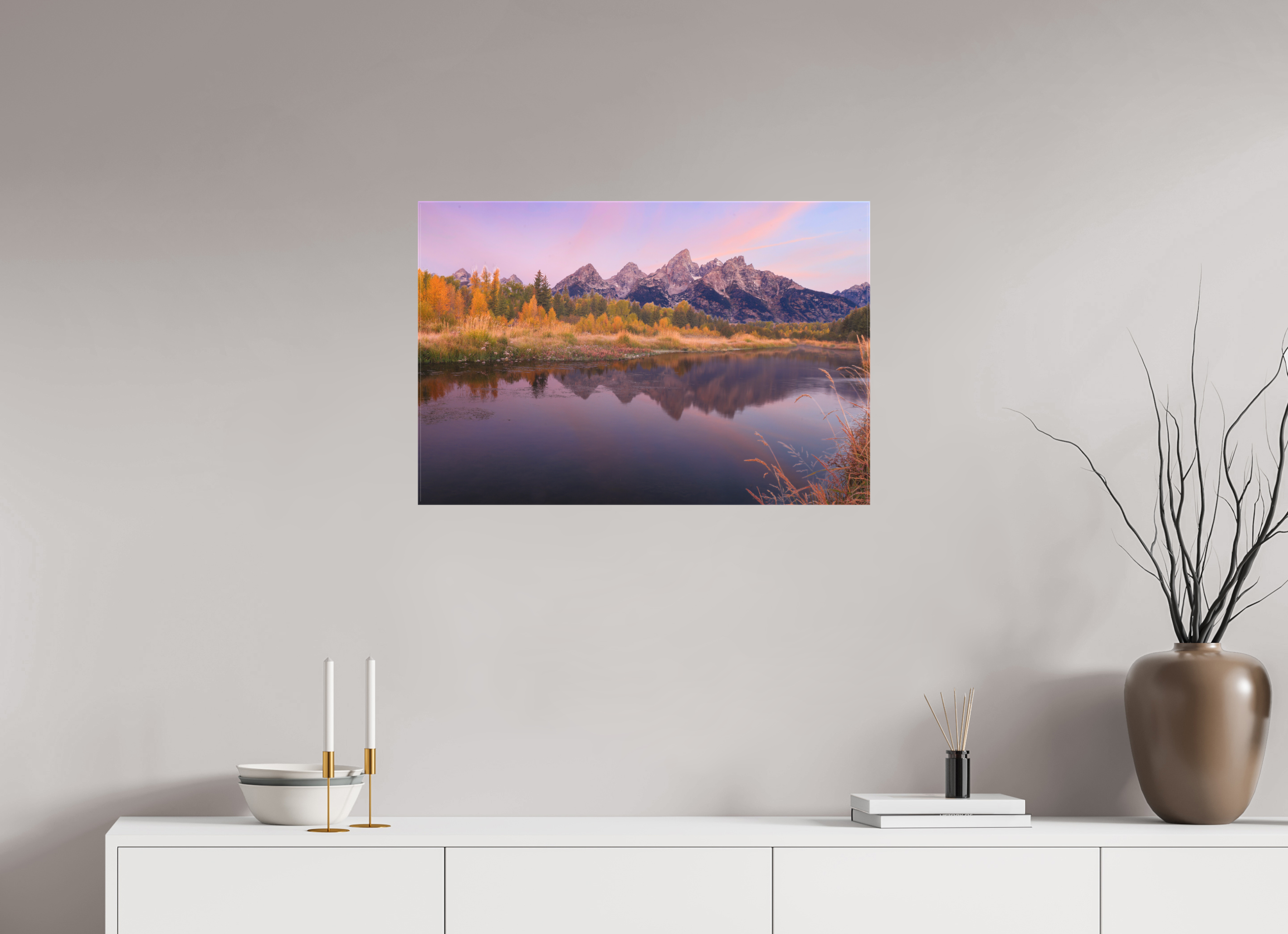 30 x 20″, Canvas TETON SUNRISE