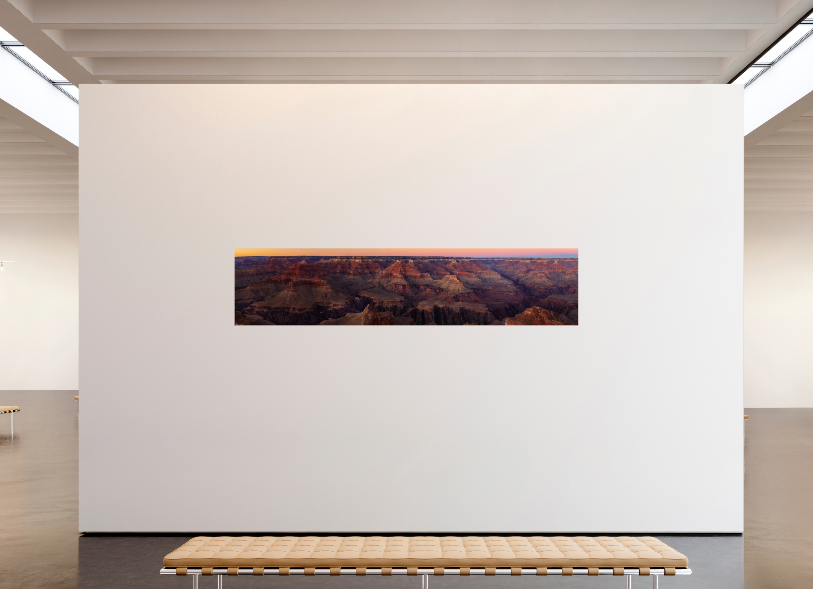 107 x 24″, Fine Art prints Grand Canyon Panorama – Wide Format Sunset Photography Print