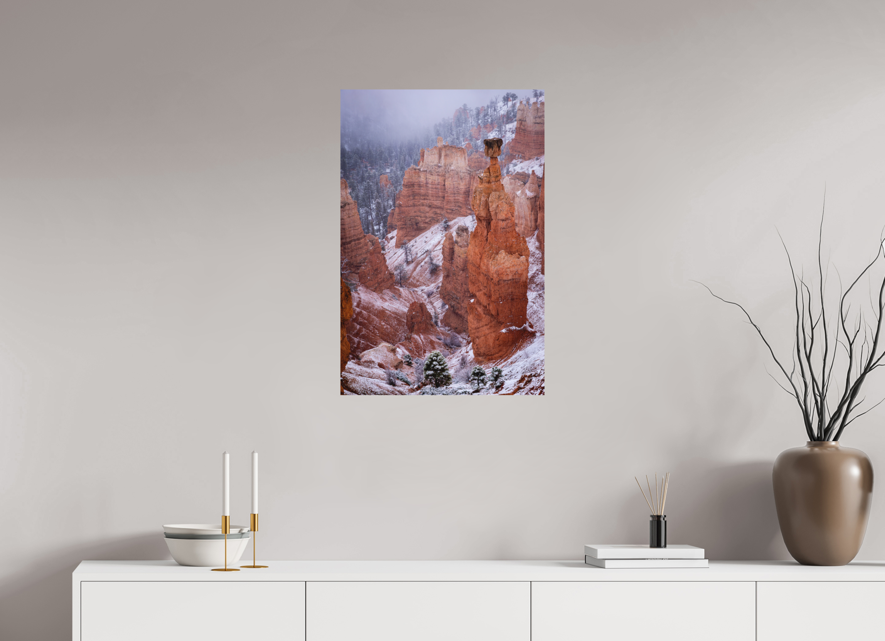 20 x 30″, Metal CATHEDRAL OF STONE