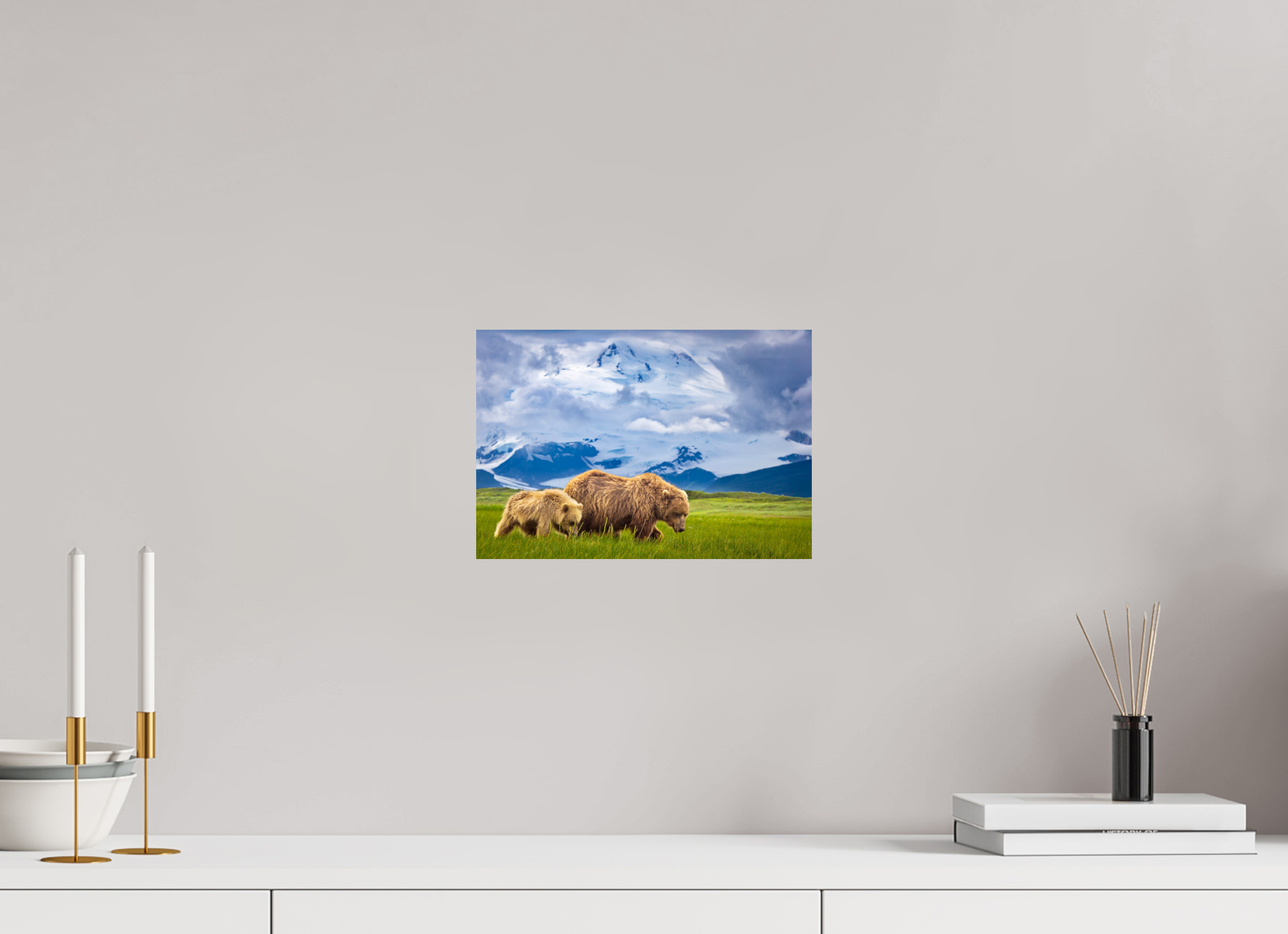 11.7 x 8″, Fine Art prints Coastal Bears