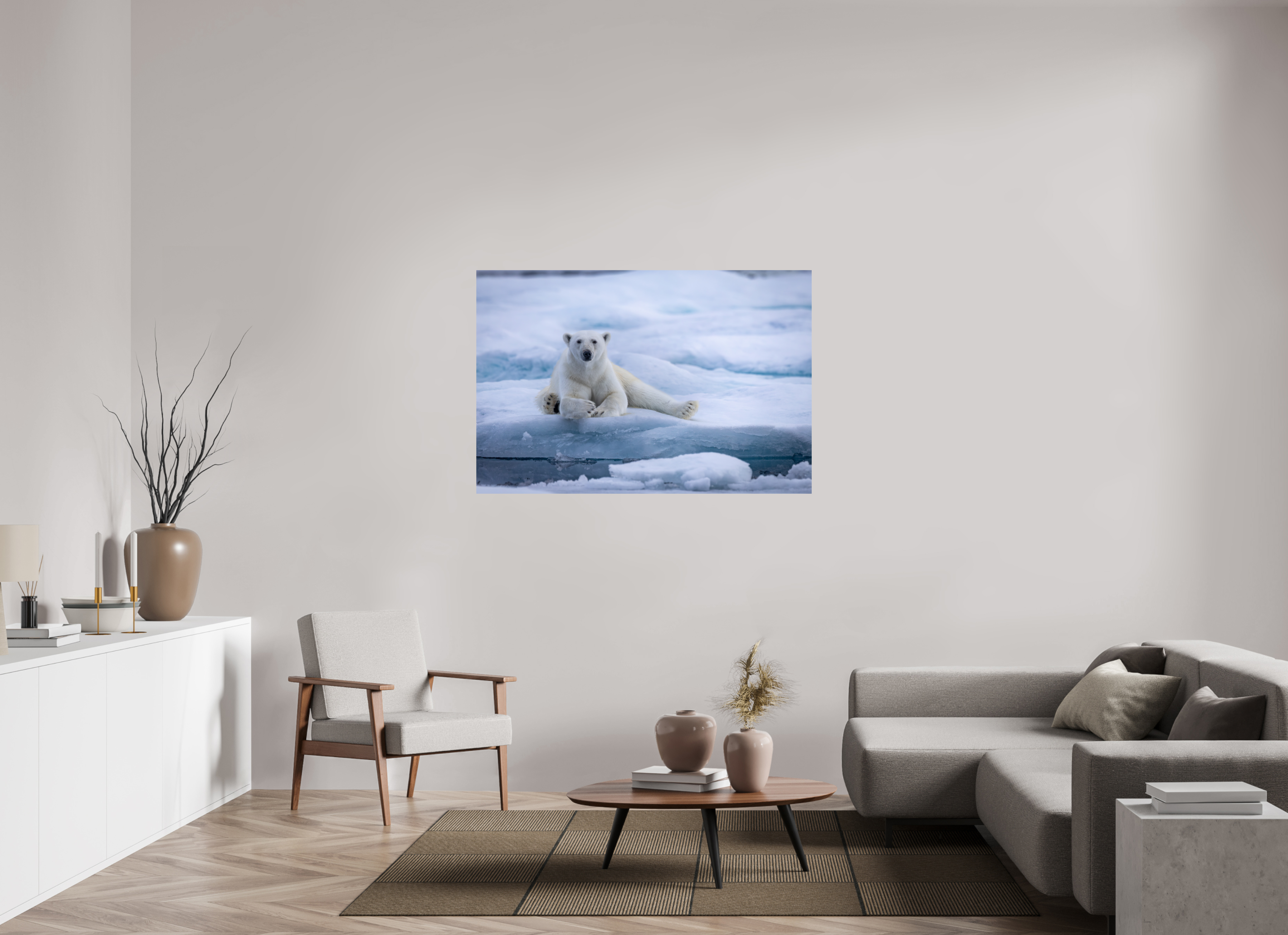 54 x 36″, Fine Art prints ICE THRONE
