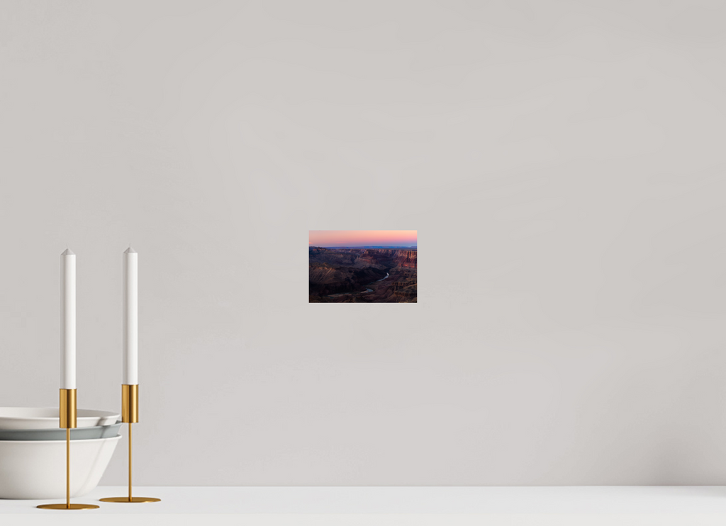 6 x 4″, Fine Art prints Grand Canyon River View – Layered Rock Formations Fine Art Print