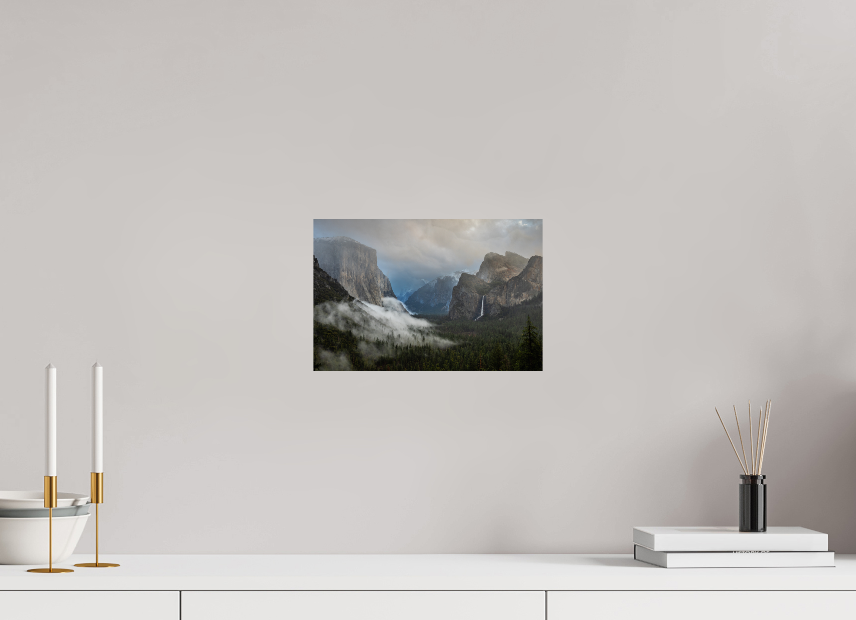 12 x 8″, Fine Art prints Morning Mist, Yosemite Valley